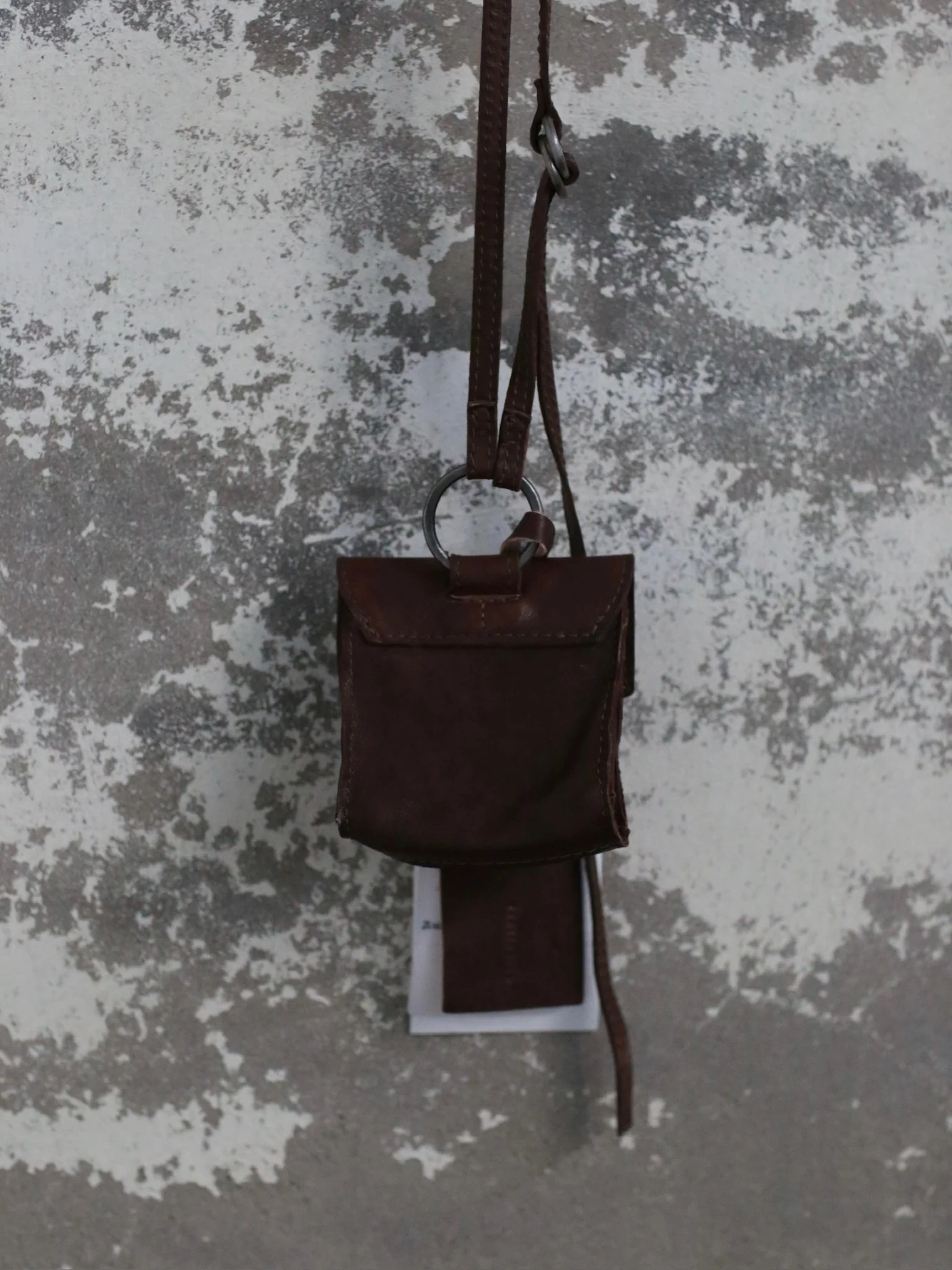AVIVA JIFEI XUE X Tagliovivo Collaboration 2025 Autumn/Winter Small Bag, Craftsman AJX-DOCTOR NECKLACE-UMBER (UMBER) - Image 3