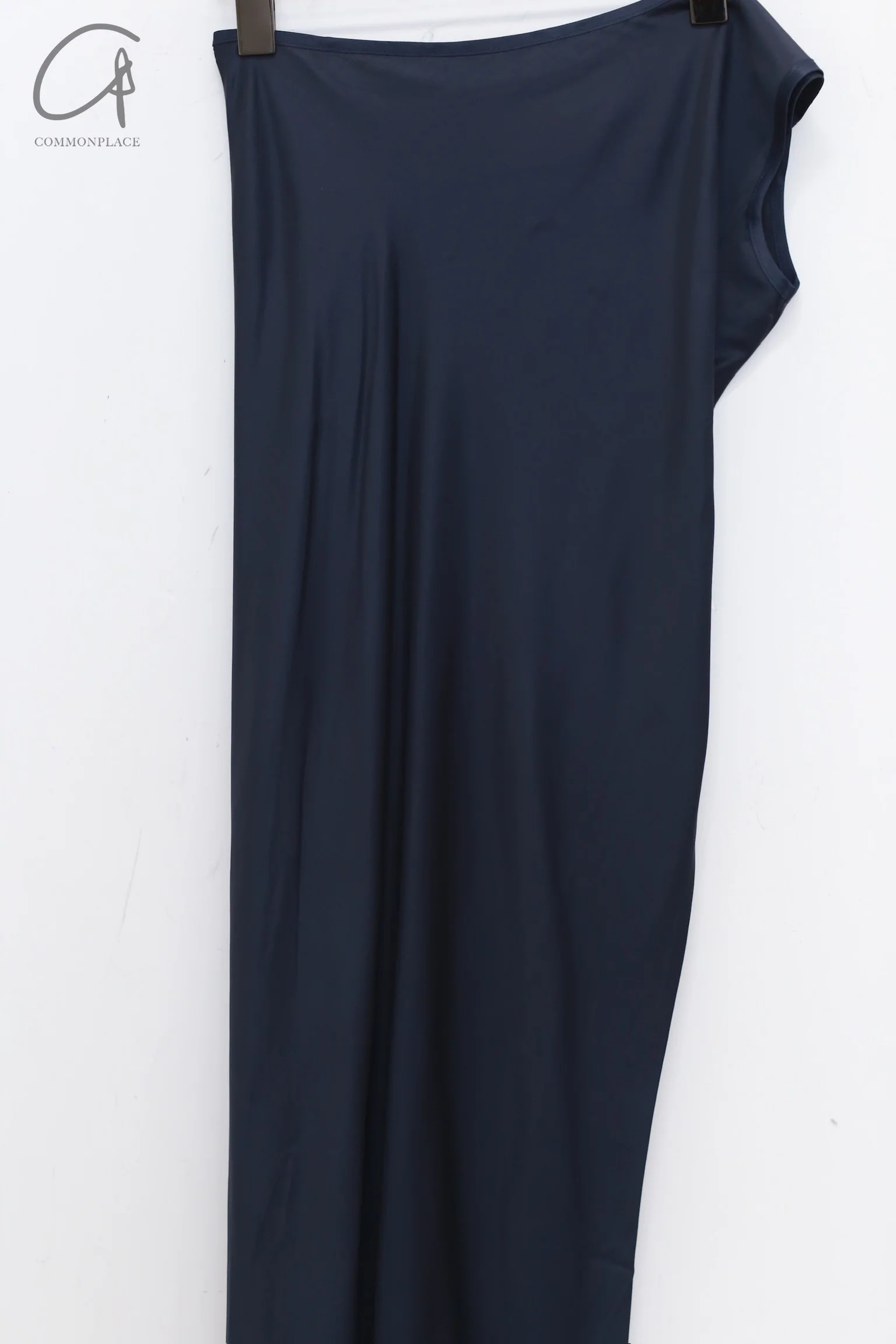 BASERANGE 24 Autumn and Winter One-shoulder Dress Portugal BAS-DROSD-VI-WI24-LH Blue Black - Image 5