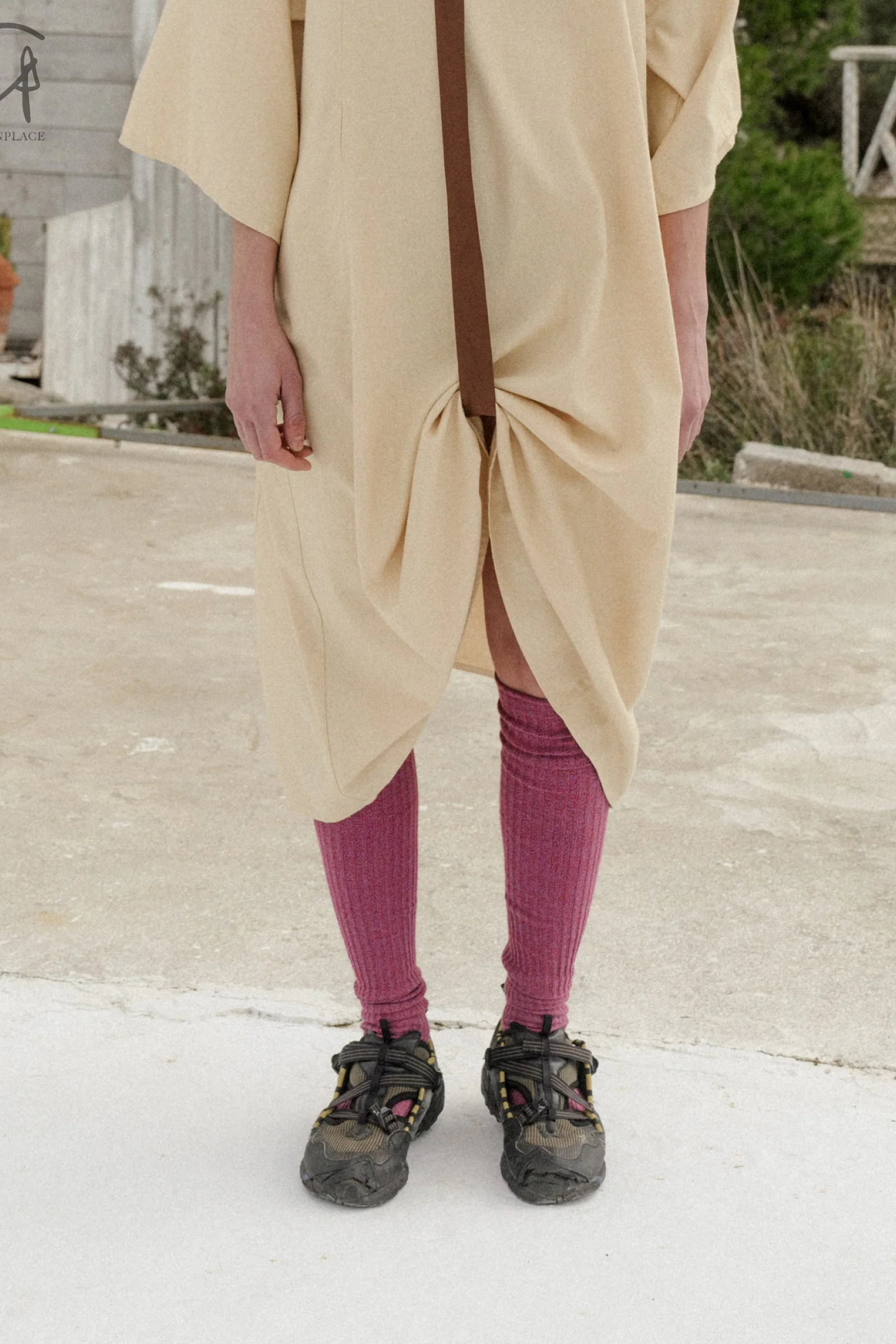 BASERANGE Cotton Stockings Series BAS-KOK-RB-AU24-ZIHONG-F Purple - Image 4