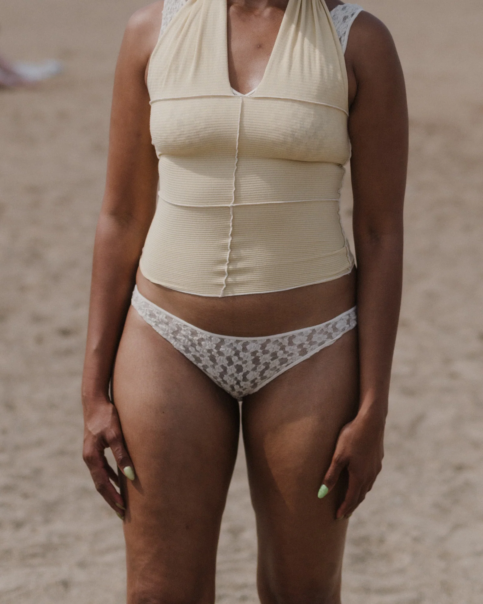 BASERANGE 25 Early Spring French Lace MUSIAL Bra/Panty Series BAS-UNCR-LA-SP25-UNDYED (BRMU) - Image 4