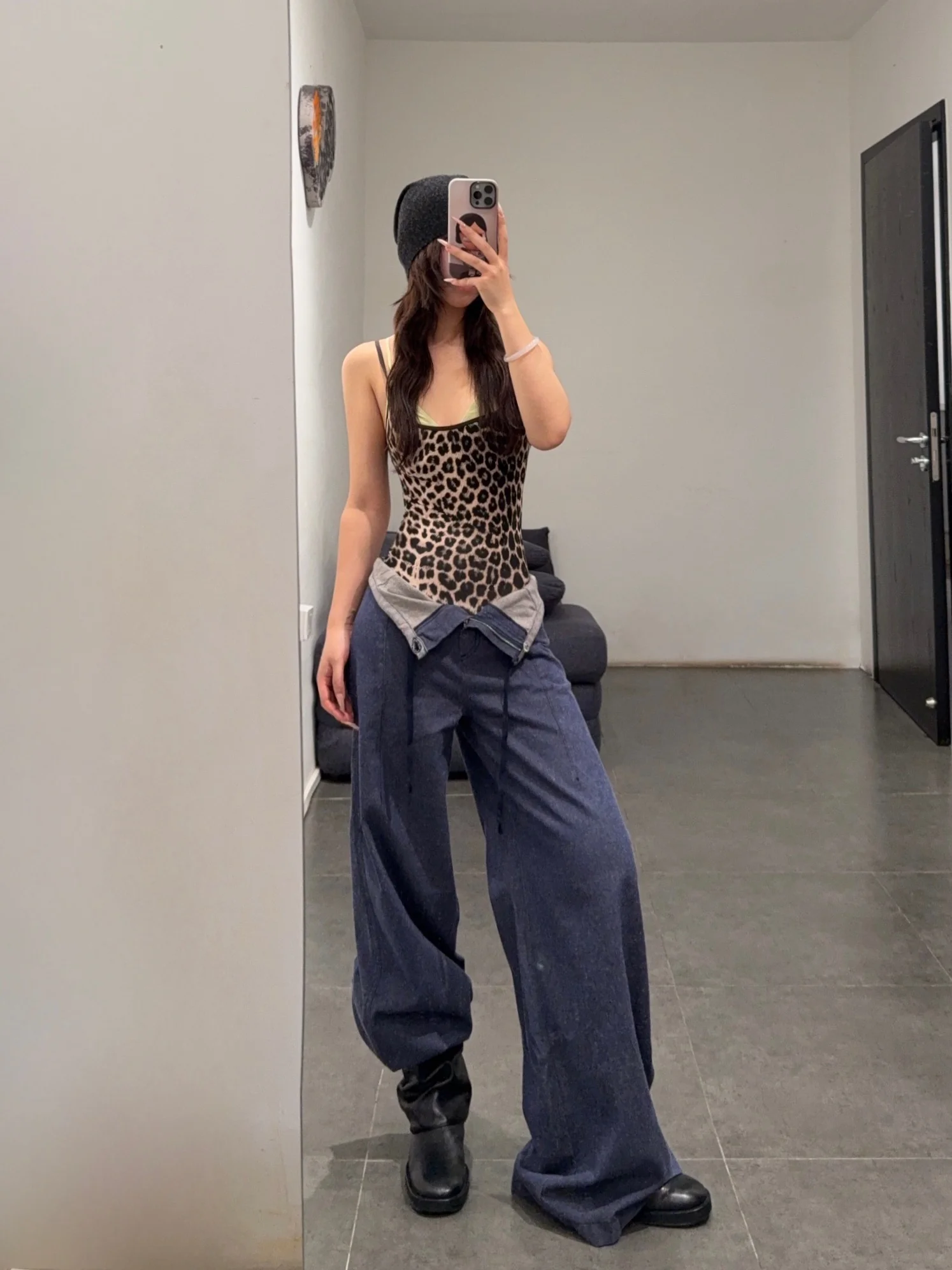 BASERANGE 25 Fall/Winter ARTHUR LOOSE Loose-fitting Casual Pants BAS-PAALP-DE-AU25-RECYCLED INDIGO (PAALP  PAARL) - Image 21