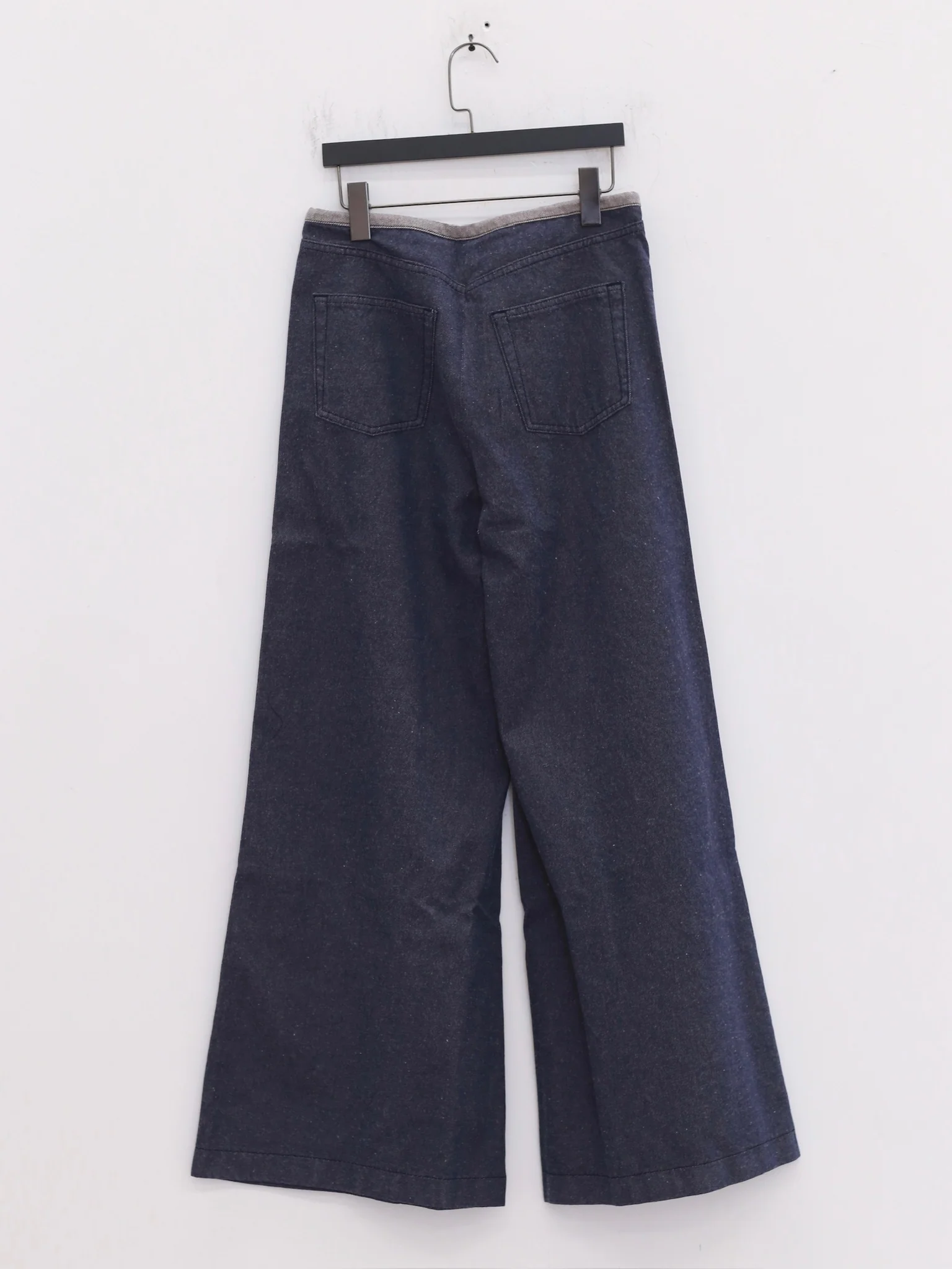 BASERANGE 25 Fall/Winter ARTHUR LOOSE Loose-fitting Casual Pants BAS-PAALP-DE-AU25-RECYCLED INDIGO (PAALP  PAARL) - Image 4