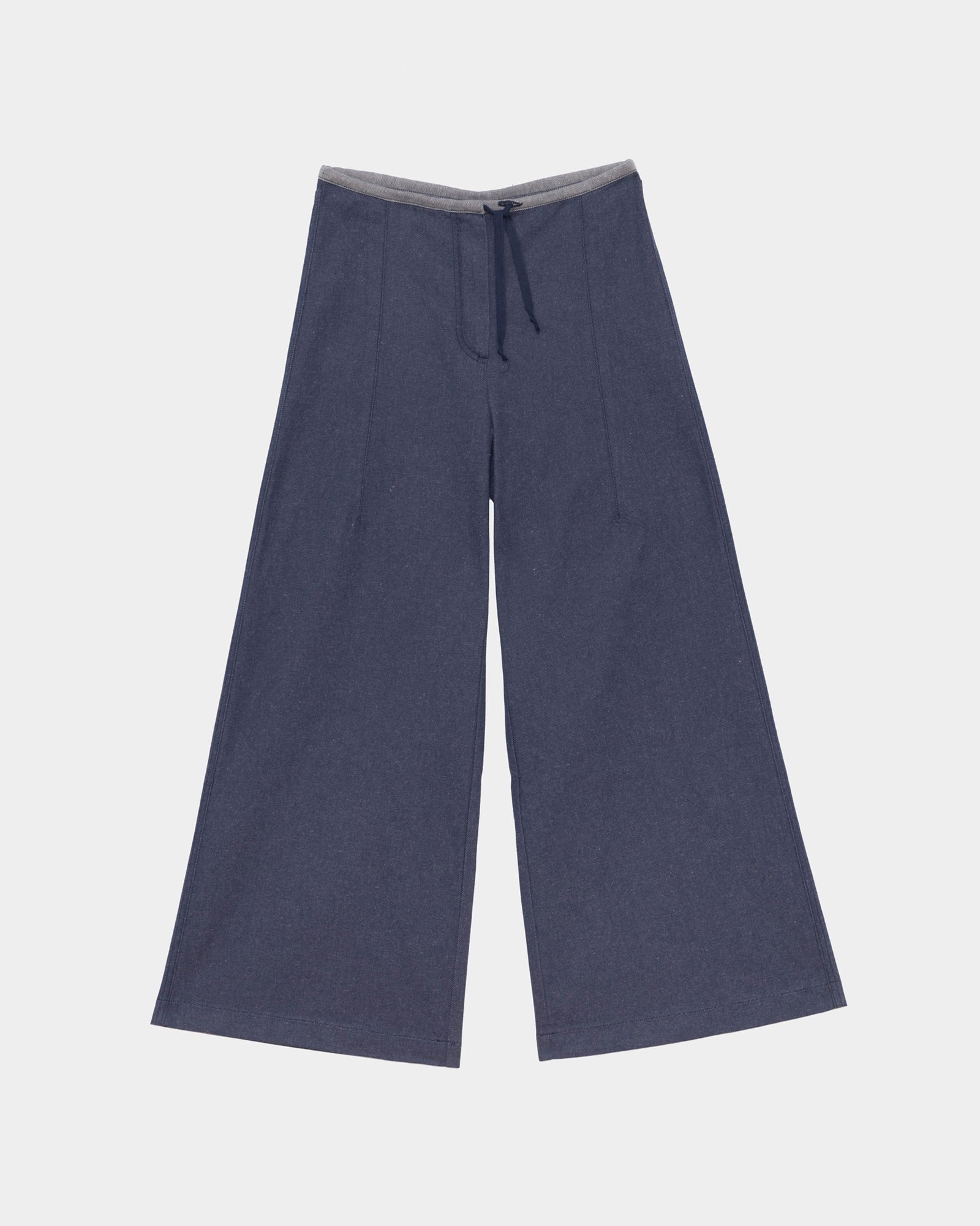 BASERANGE 25 Fall/Winter ARTHUR LOOSE Loose-fitting Casual Pants BAS-PAALP-DE-AU25-RECYCLED INDIGO (PAALP  PAARL) - Image 5