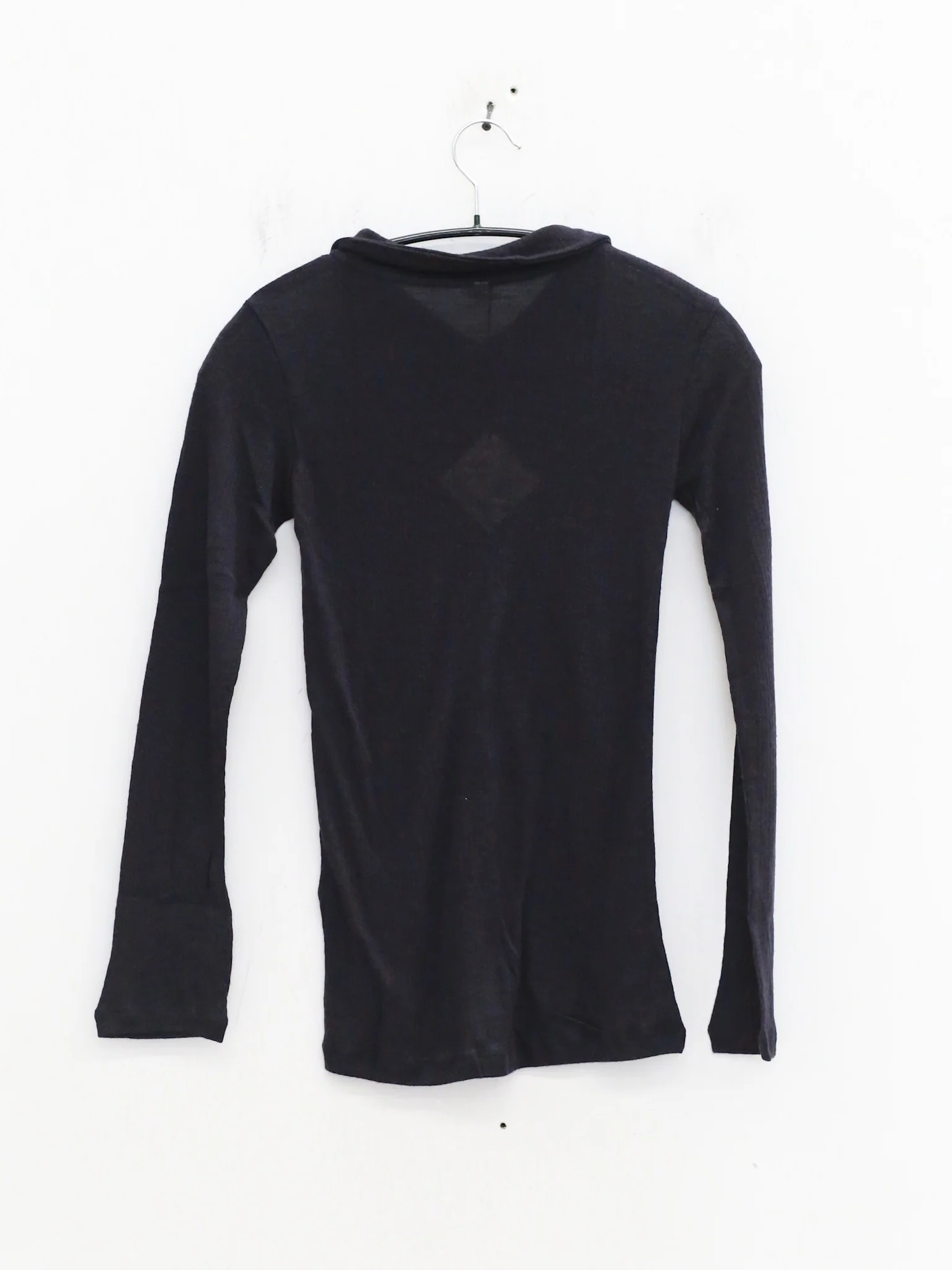 BASERANGE 25 Fall/Winter COSME Shirt BAS-TTCOS-WR-WI25-MURANO NAVY - Image 4