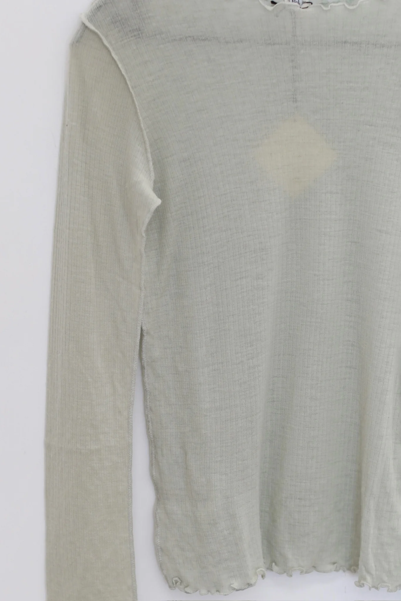 BASERANGE 25 Fall/Winter KENRU Long-Sleeve T-Shirt, France BAS-TTKLS-WR-WI25-BRUN GREEN - Image 2