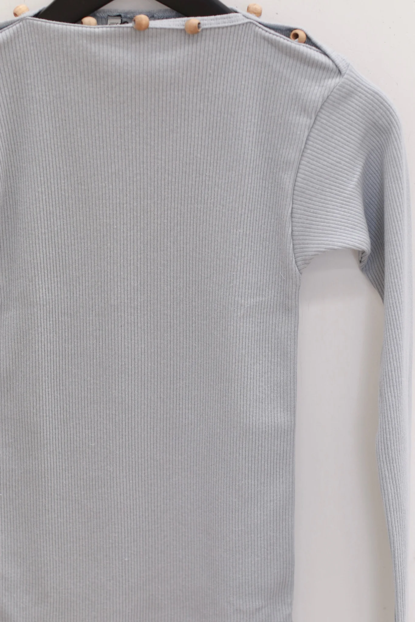 BASERANGE 25 Spring/Summer France TVA Long Sleeve T-Shirt BAS-TOTVL-RC-SU25-HARDIN BLUE - Image 2