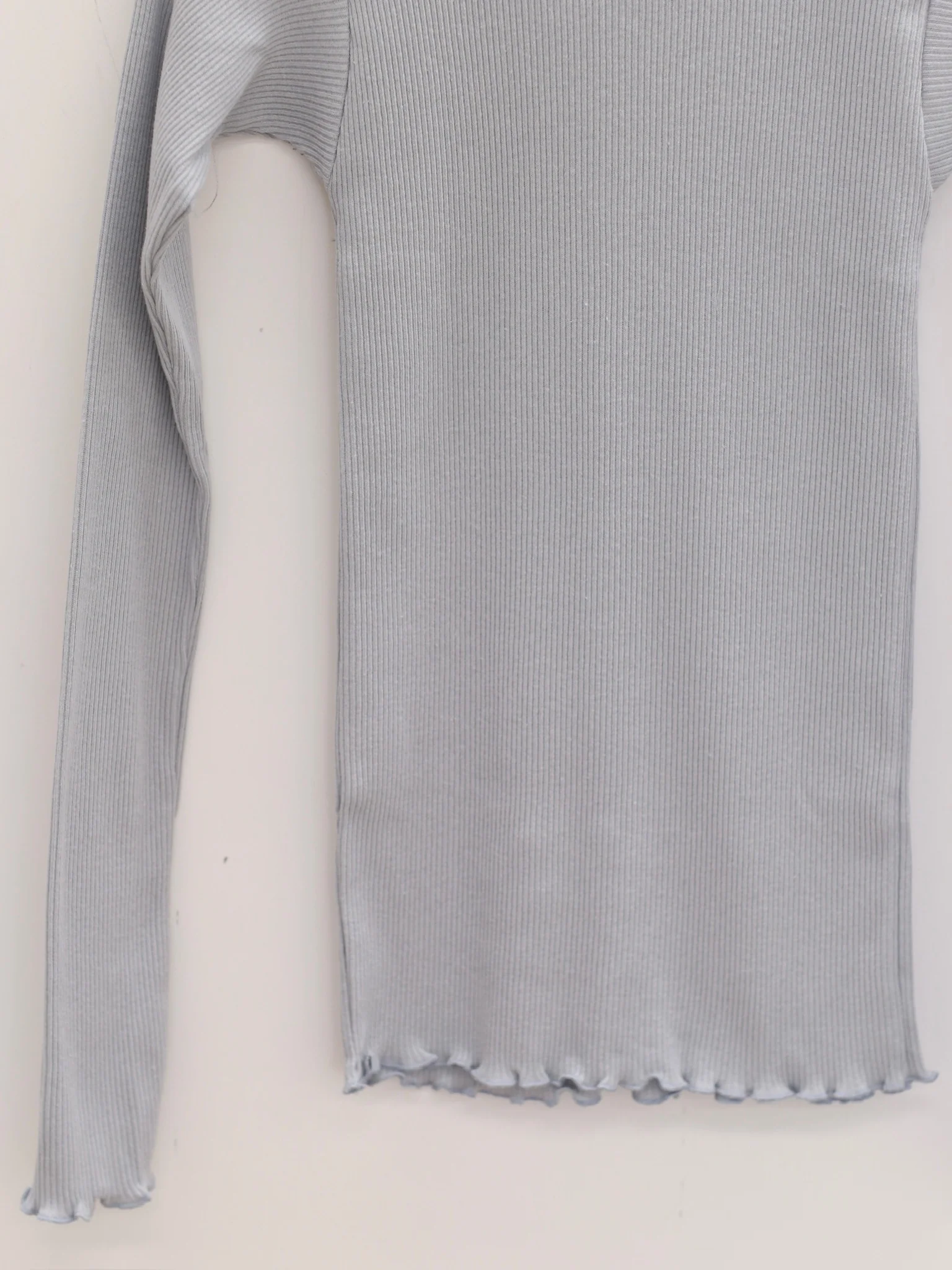 BASERANGE 25 Spring/Summer France TVA Long Sleeve T-Shirt BAS-TOTVL-RC-SU25-HARDIN BLUE - Image 3
