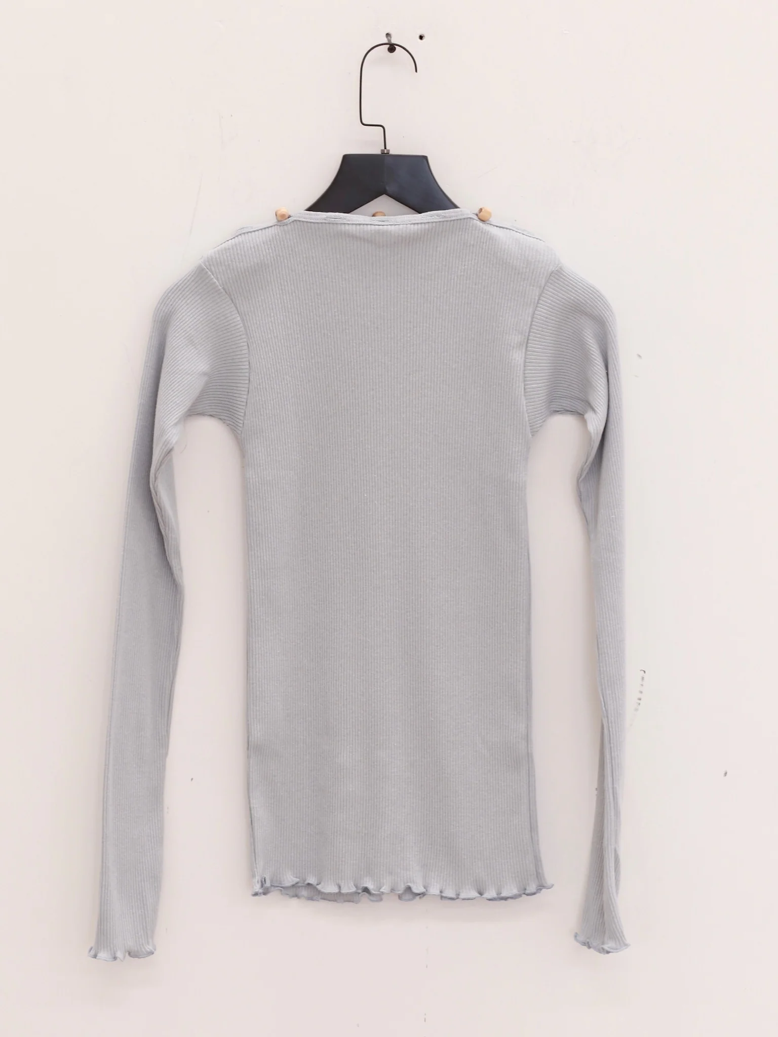 BASERANGE 25 Spring/Summer France TVA Long Sleeve T-Shirt BAS-TOTVL-RC-SU25-HARDIN BLUE - Image 4