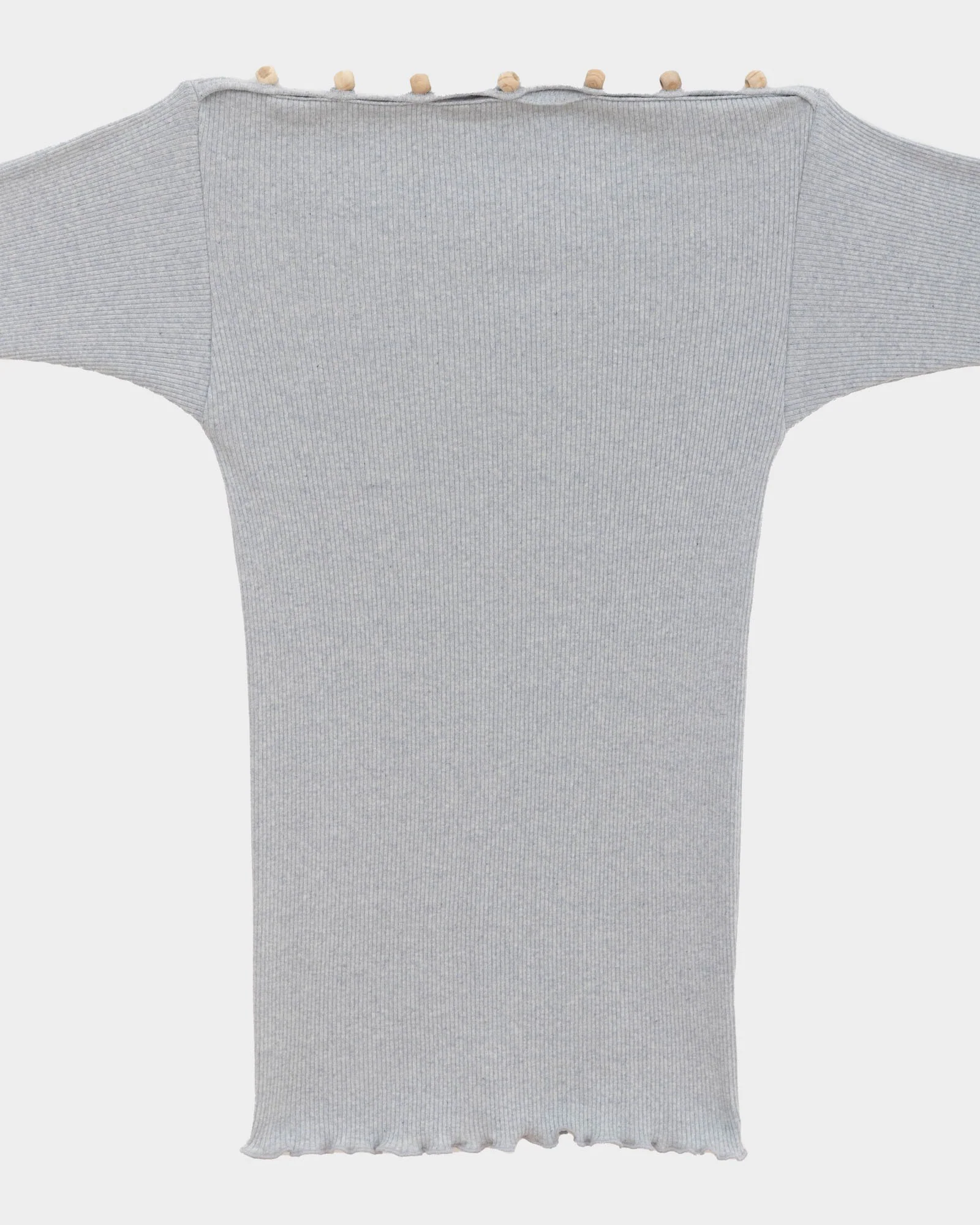 BASERANGE 25 Spring/Summer France TVA Long Sleeve T-Shirt BAS-TOTVL-RC-SU25-HARDIN BLUE - Image 5
