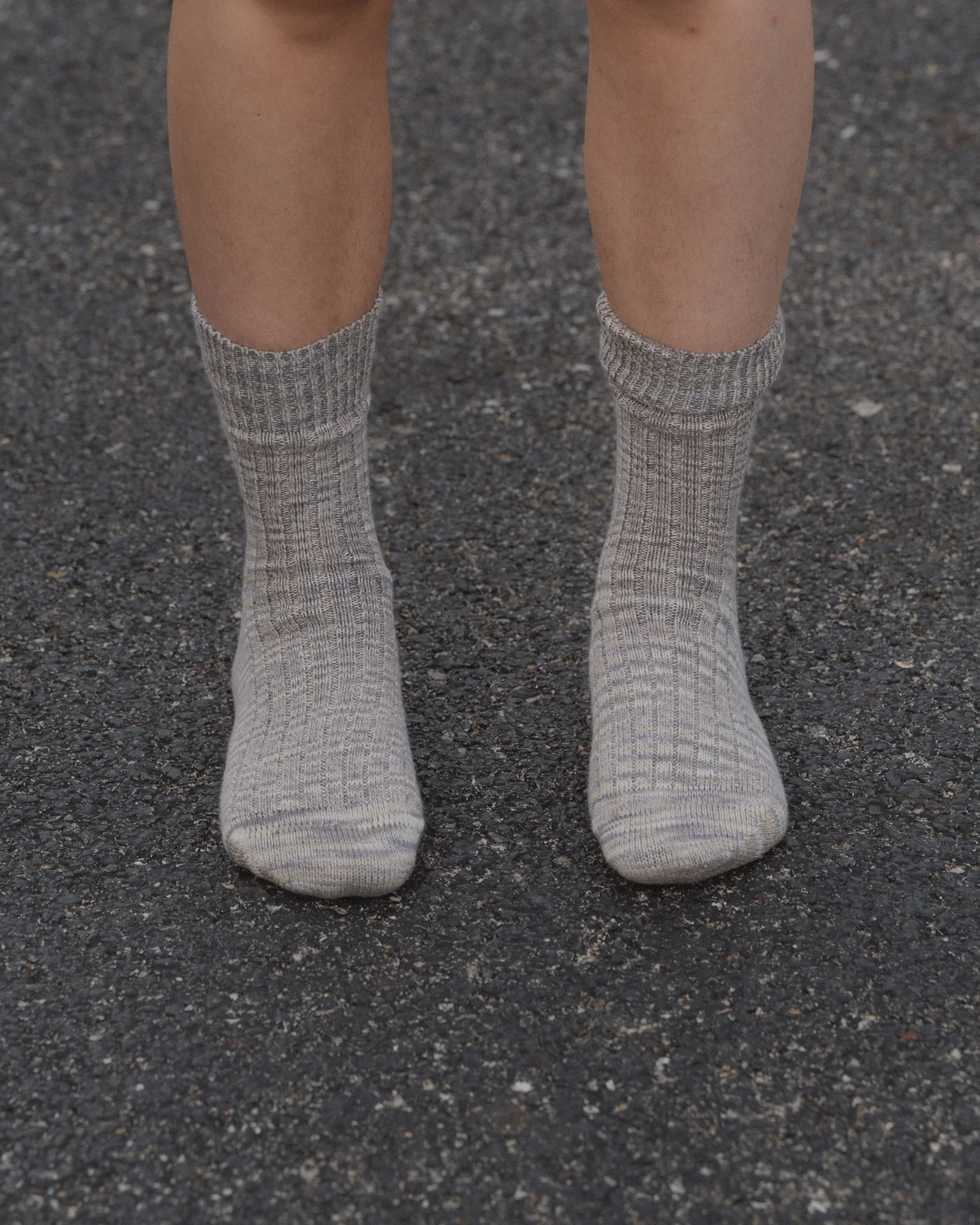 BASERANGE Assorted Socks Collection Portugal BAS-KTOS-TC-SU25-GREY MELANGE (KOAS) - Image 3