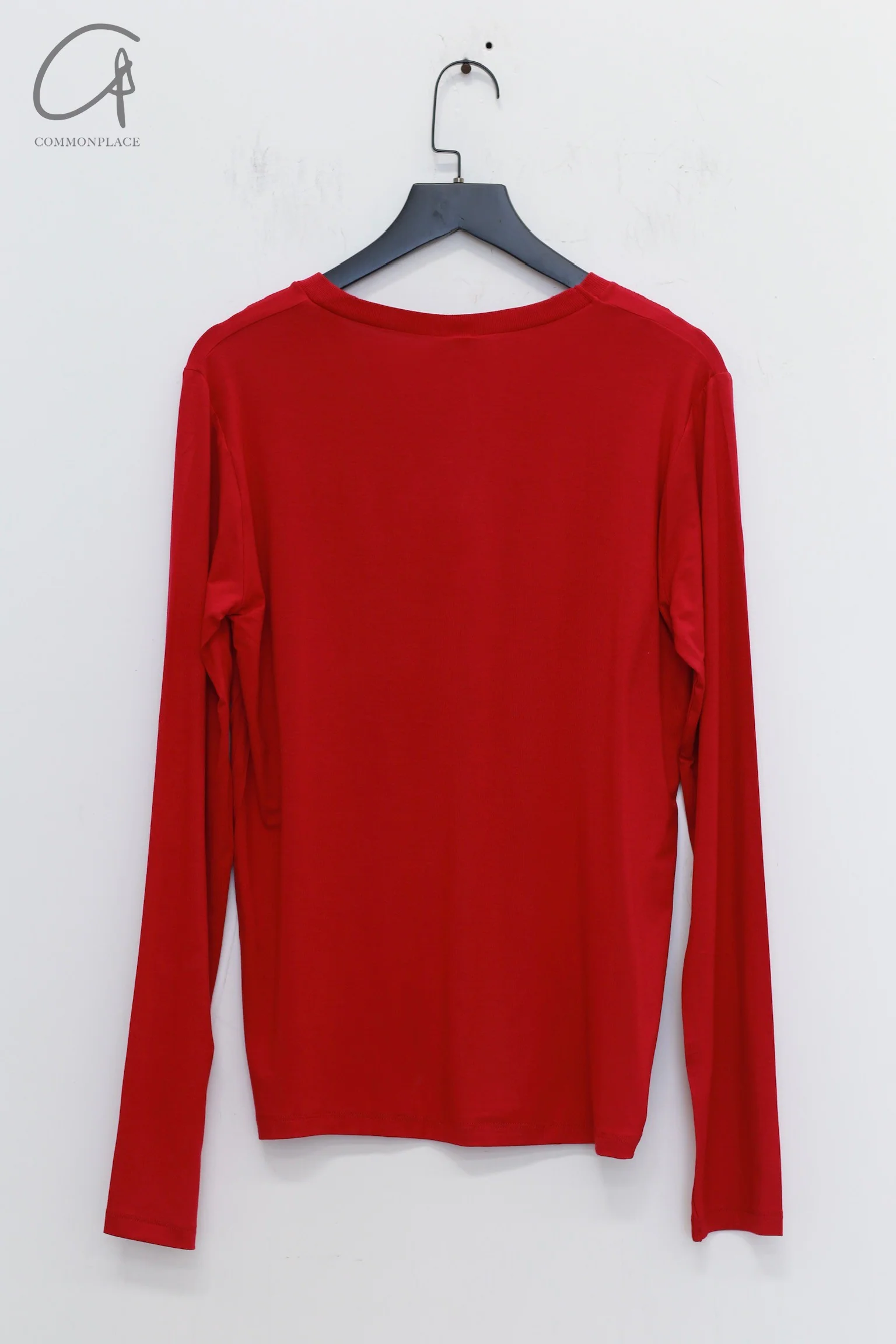 BASERANGE Classic Bamboo Fiber Bamboo Cotton Long Sleeve T-Shirt Series Collection Round Neck Bottoming Shirt France BAS-TOLS-BA-WI24-FUSHIA TOLS-BL-000 FUSHIA TOLS-BA-WI24 - Image 4