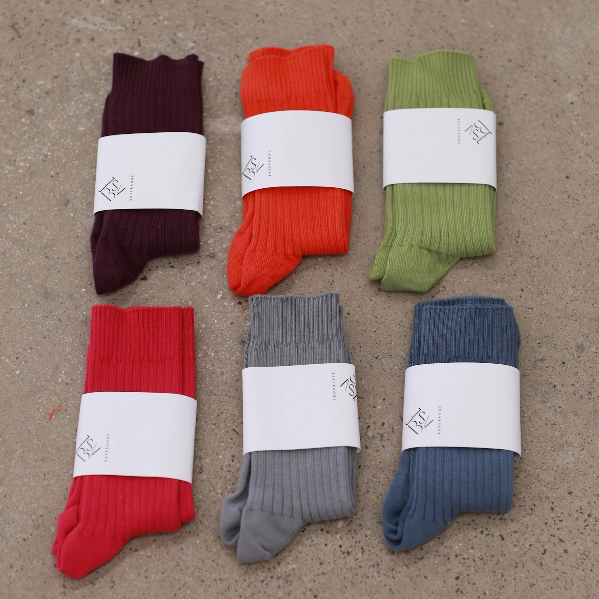 BASERANGE Collection of Socks II Portugal BAS-SORO-CR-AU25-STROMA GREEN (SOTOA SORO SOBO) - Image 7