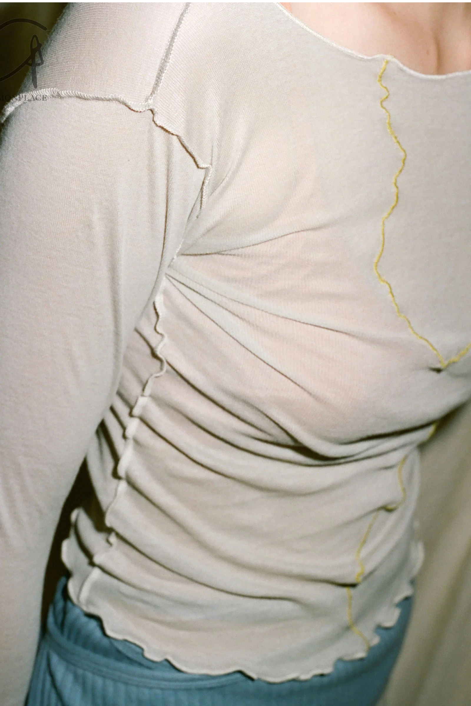 BASERANGE Cotton Long Sleeve TORI-CG-WI21 Grey - Image 11