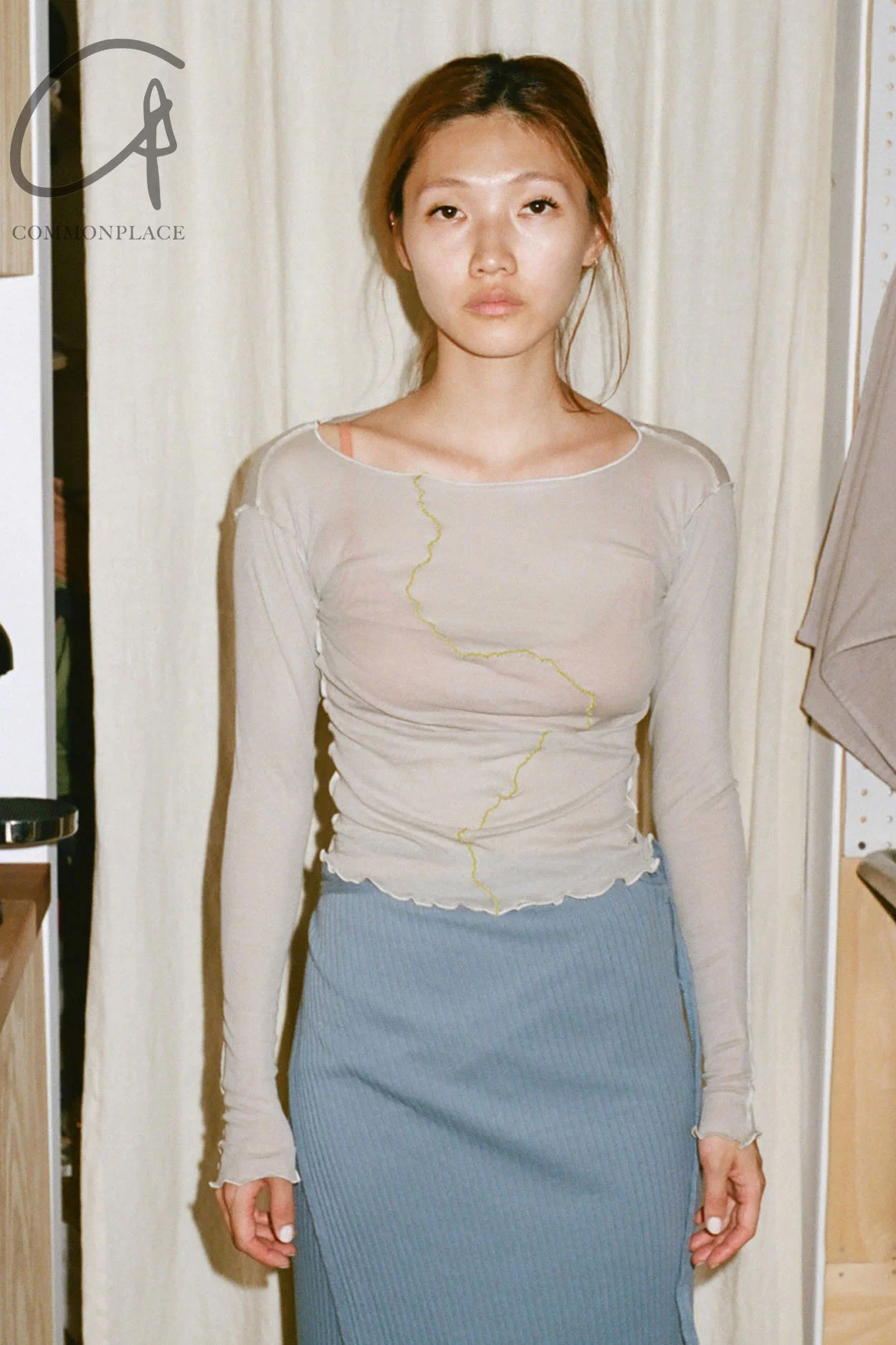 BASERANGE Cotton Long Sleeve TORI-CG-WI21 Grey - Image 9