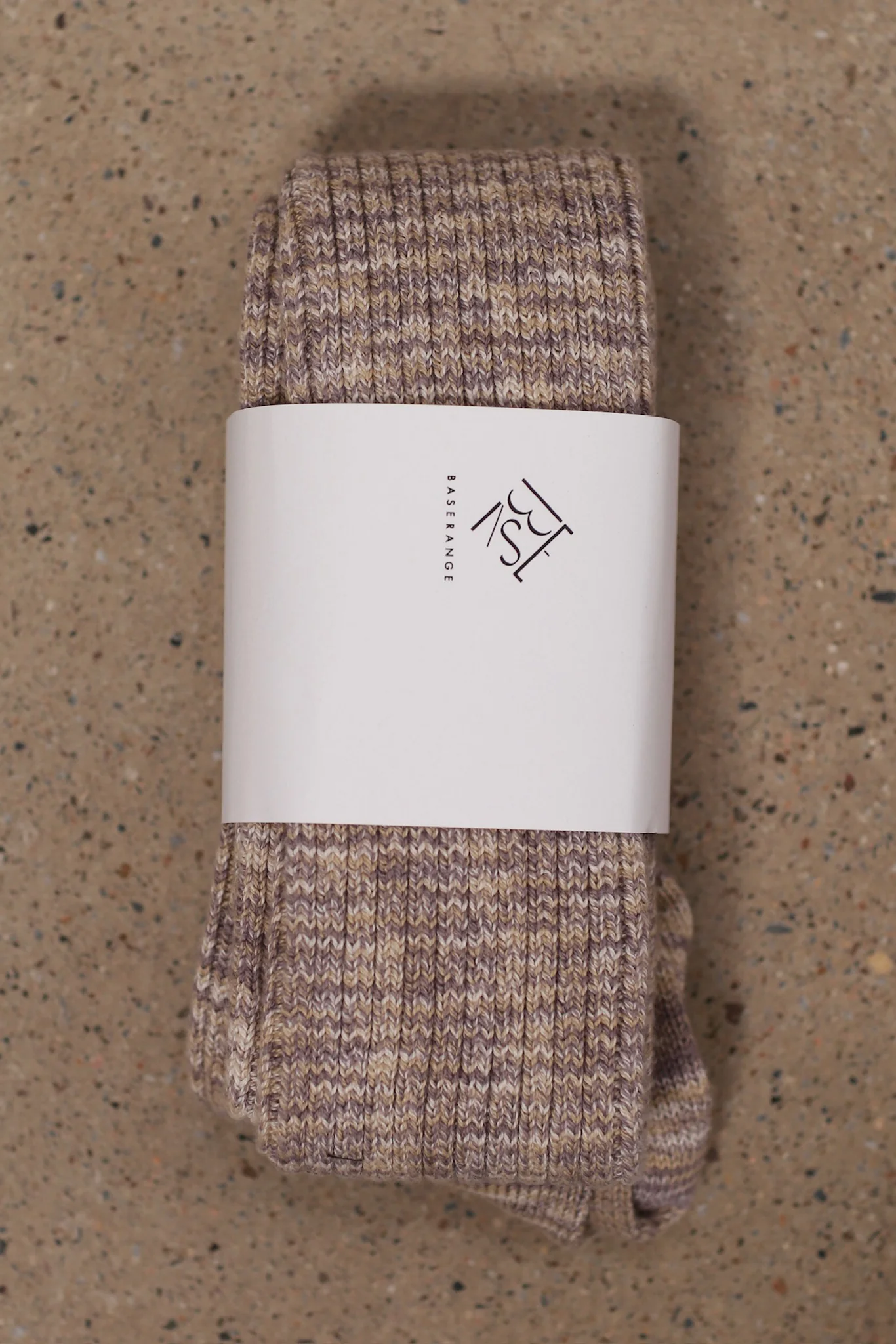BASERANGE Cotton Stockings KOK KTOK Series France BAS-KTOK-TC-SU25-GREY MELANGE - Image 2