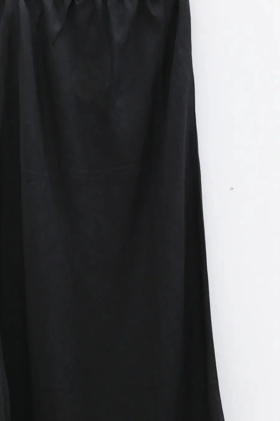 BASERANGE Linen Skirt Portugal BAS-SKDY-SL-000-HEI Black - Image 5