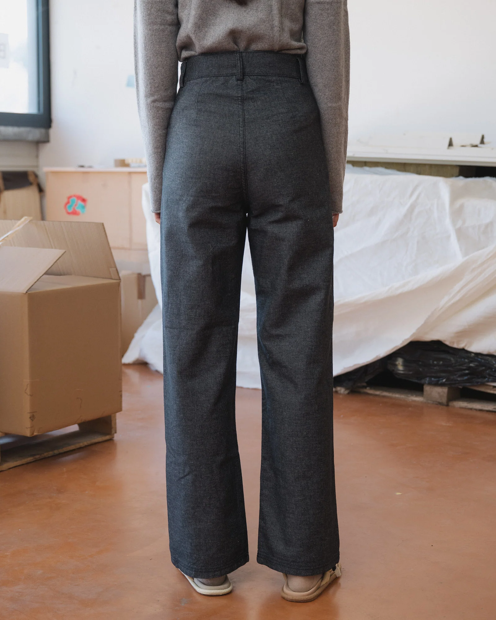 BASERANGE France Navarro Trousers BAS-PANA-RD-WI25-Black WI25 (TRNA PANA) - Image 10