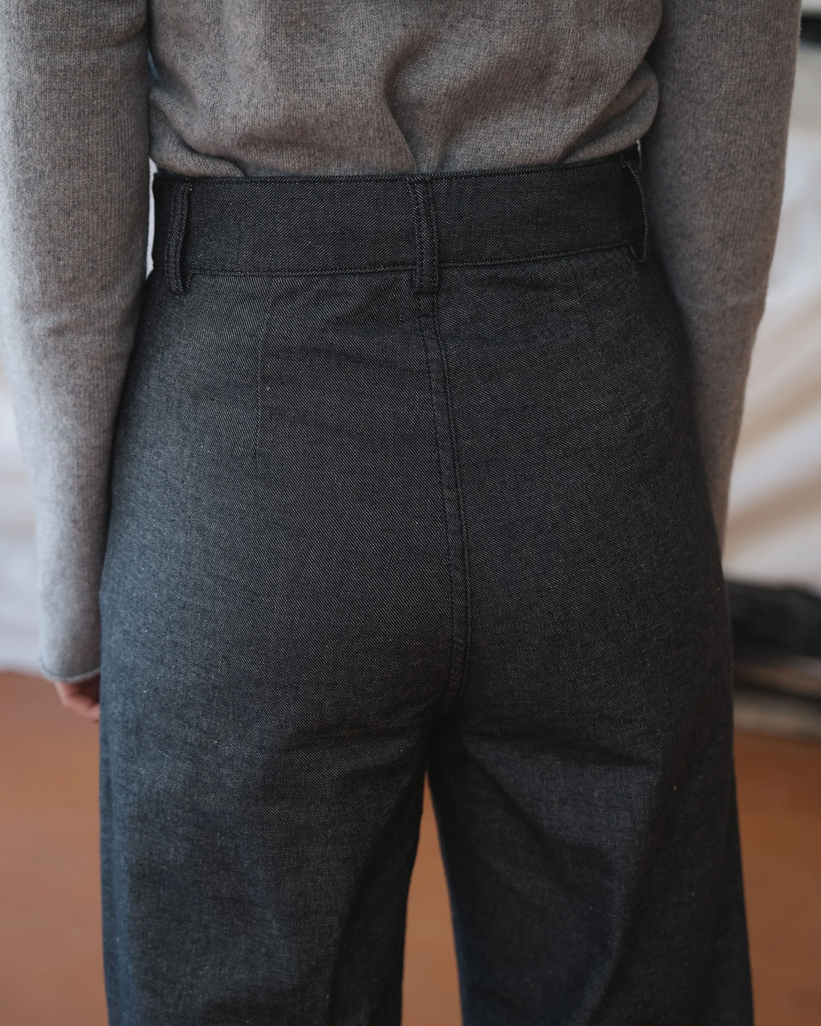 BASERANGE France Navarro Trousers BAS-PANA-RD-WI25-Black WI25 (TRNA PANA) - Image 7