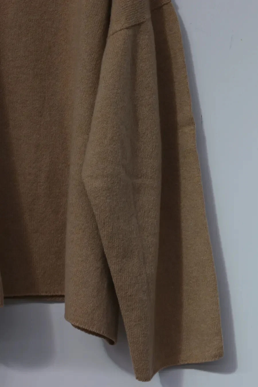 BASERANGE Jarmos Turtleneck Sweater KNJAT-EW-WI21 Camel - Image 3