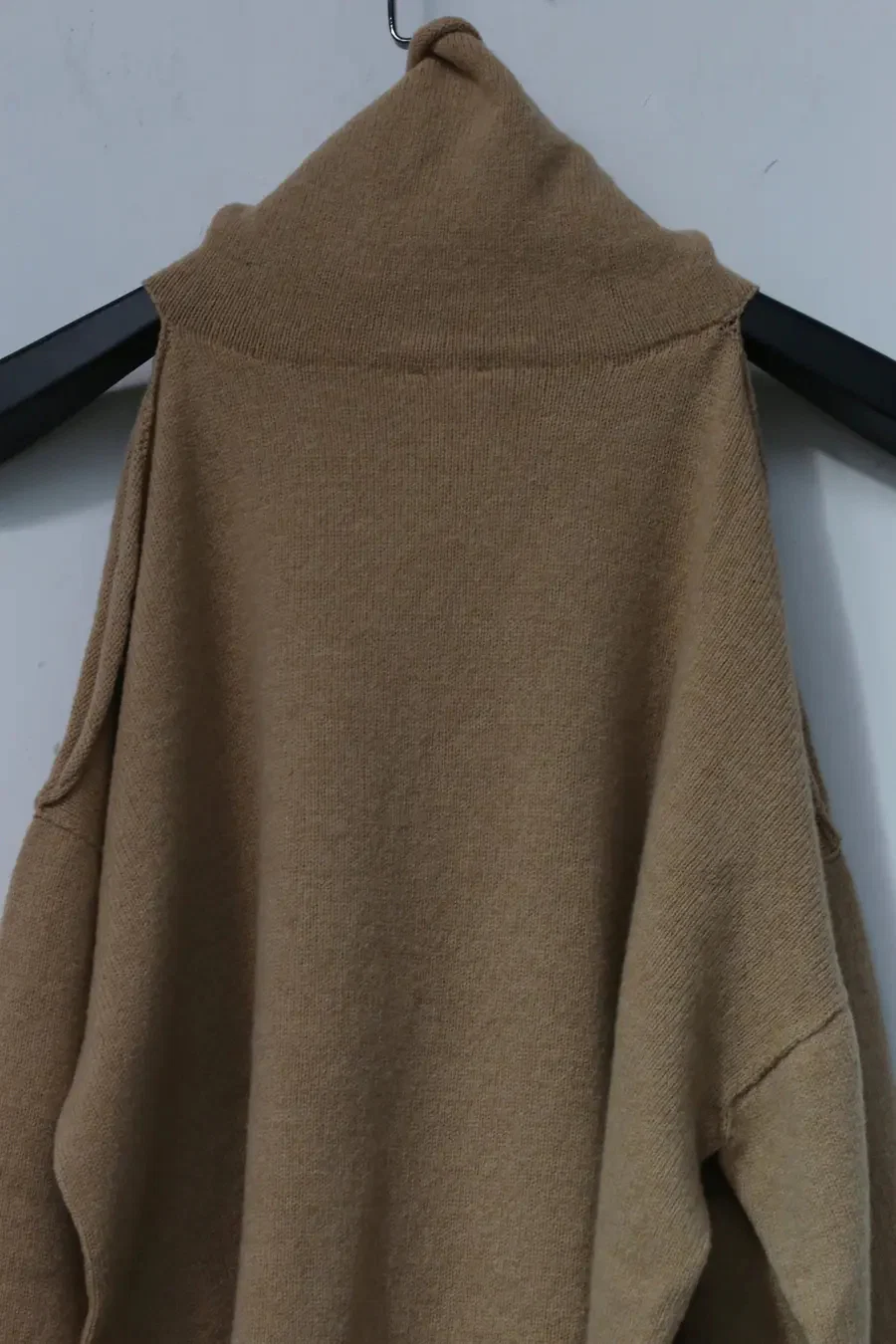 BASERANGE Jarmos Turtleneck Sweater KNJAT-EW-WI21 Camel - Image 4