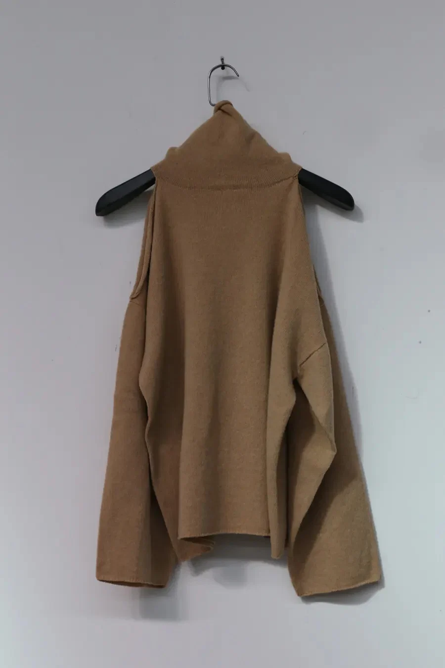 BASERANGE Jarmos Turtleneck Sweater KNJAT-EW-WI21 Camel - Image 5