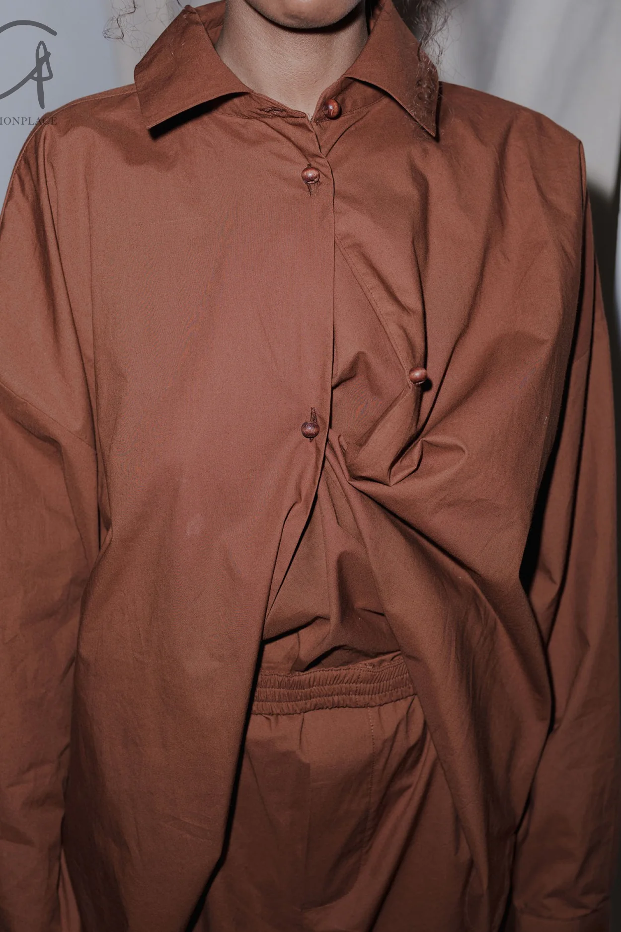 BASERANGE JURA Shirt SHJR-CO-AU23 Wine Red - Image 10