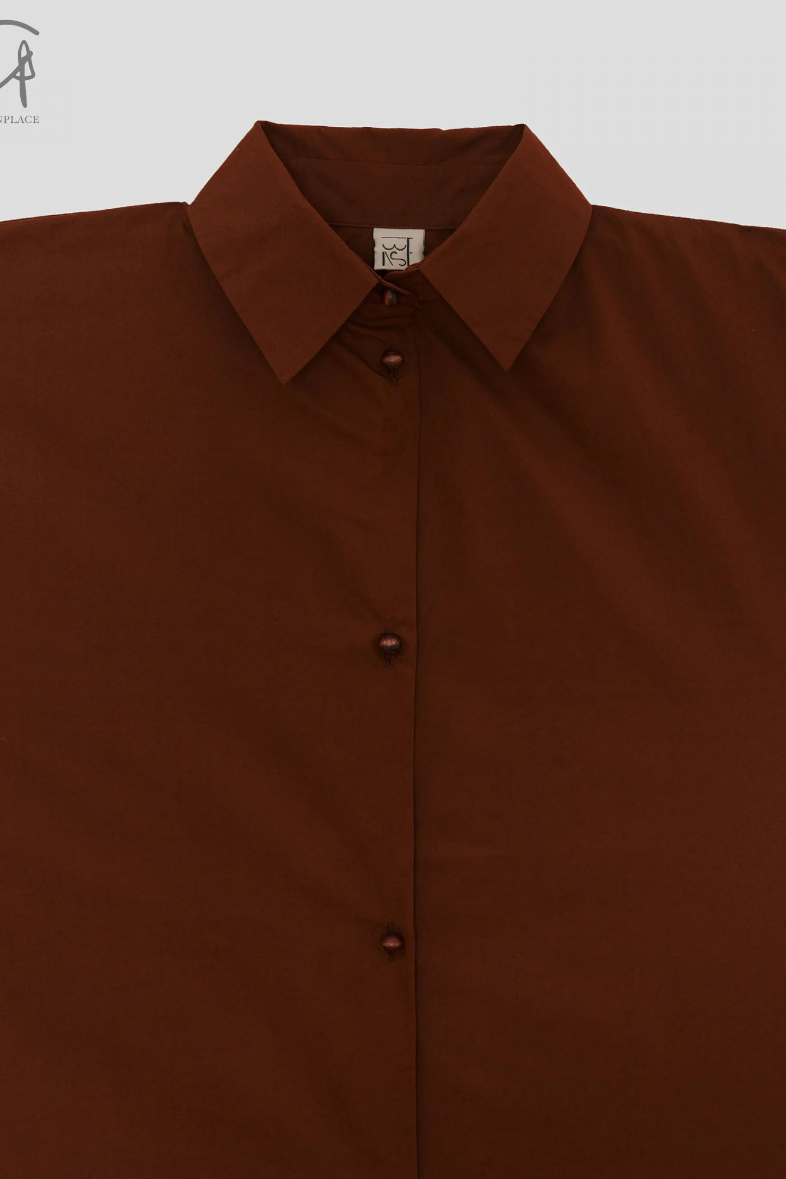 BASERANGE JURA Shirt SHJR-CO-AU23 Wine Red - Image 8