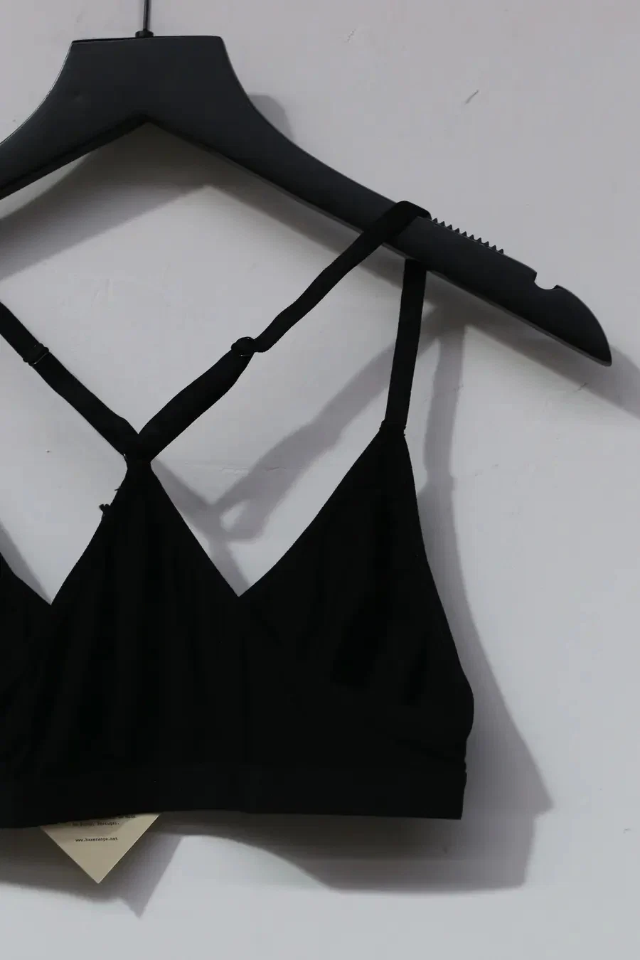 BASERANGE knitted stretch bra BRXX black - Image 10