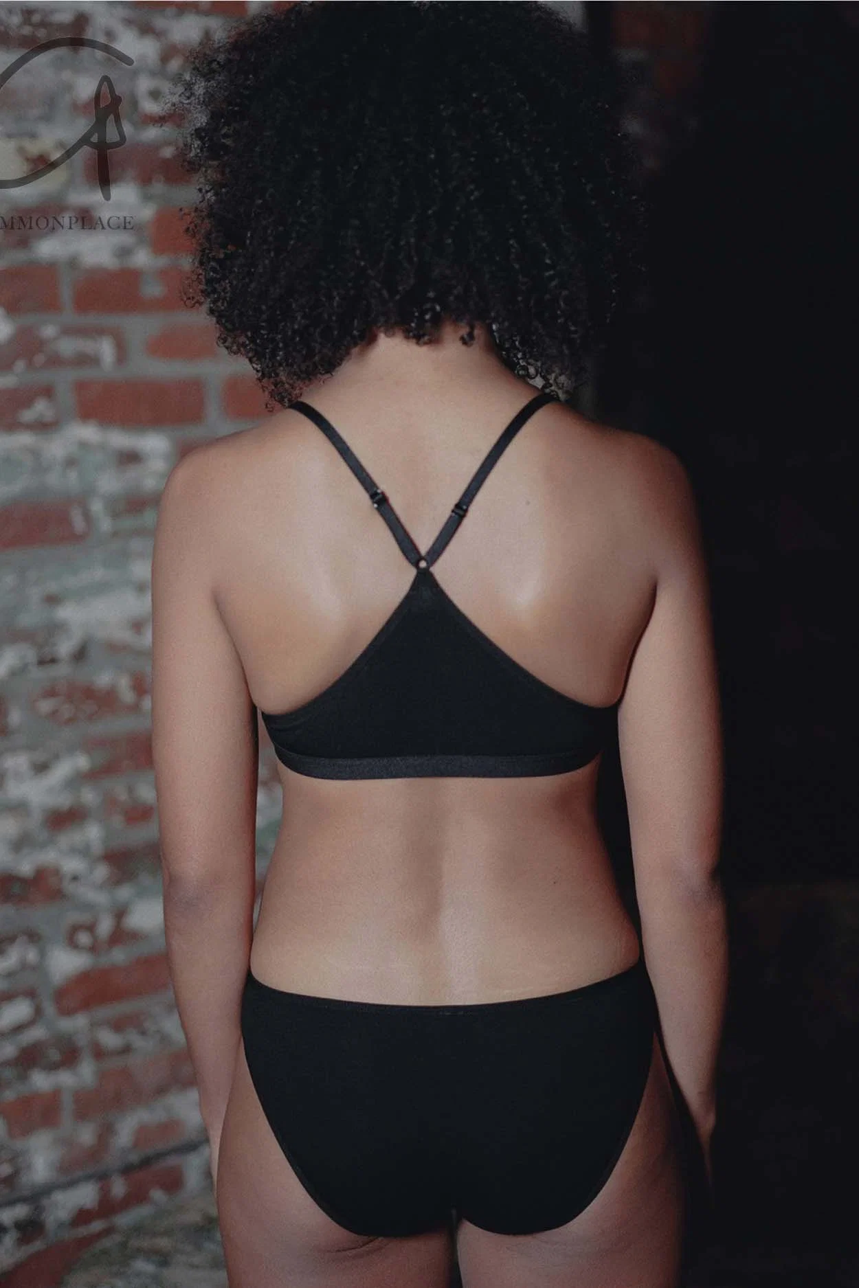 BASERANGE knitted stretch bra BRXX black - Image 13