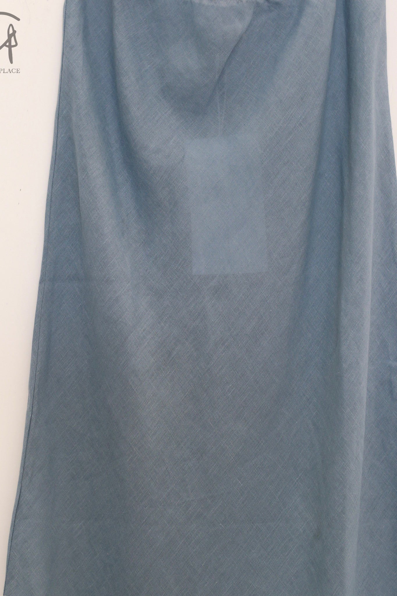 BASERANGE Linen Skirt Portugal BAS-SKDY-SL-SP25-TRUSS BLUE SKDY-SL-000 - Image 2