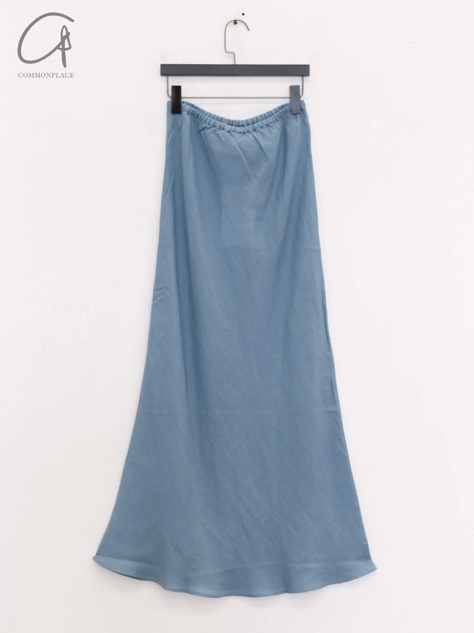 BASERANGE Linen Skirt Portugal BAS-SKDY-SL-SP25-TRUSS BLUE SKDY-SL-000 - Image 4