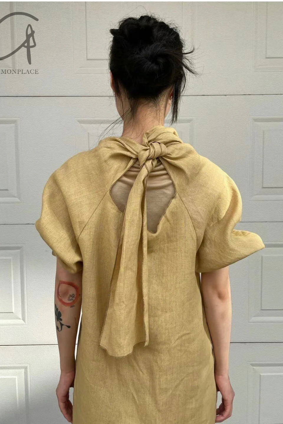 BASERANGE Long Arm Dress DRBZ-HE-WI22 - Image 11