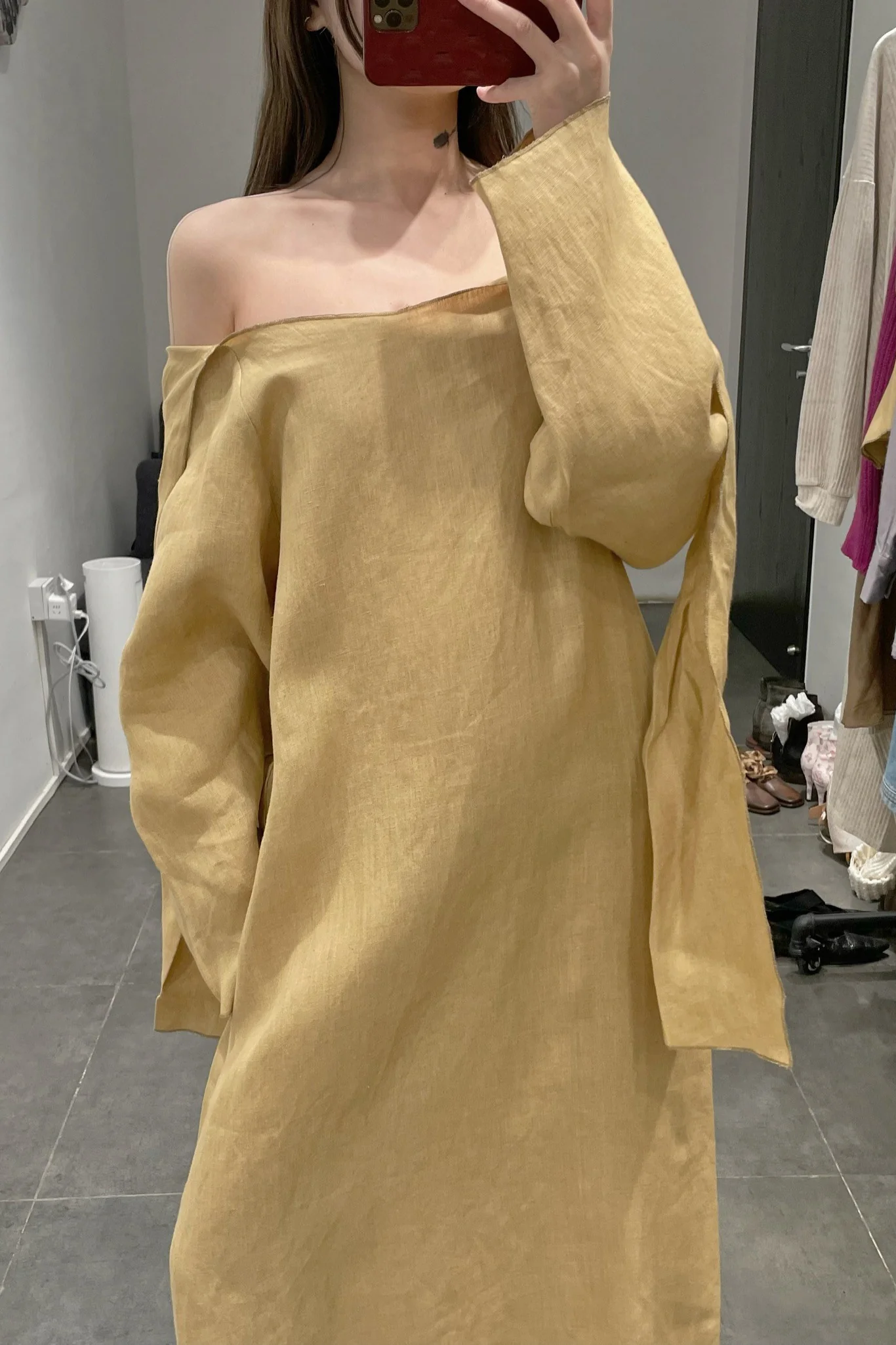 BASERANGE Long Arm Dress DRBZ-HE-WI22 - Image 13