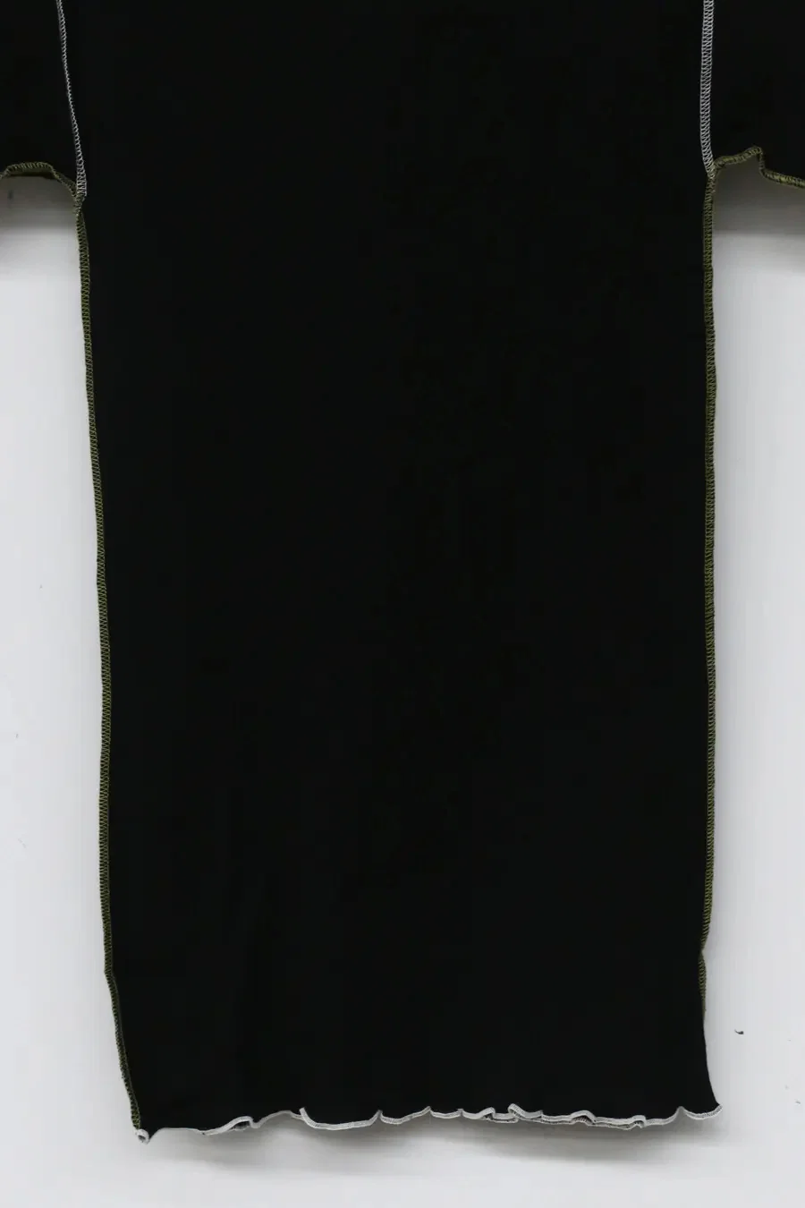 BASERANGE ribbed cotton short sleeve TTVS-RB-WI21 black - Image 3