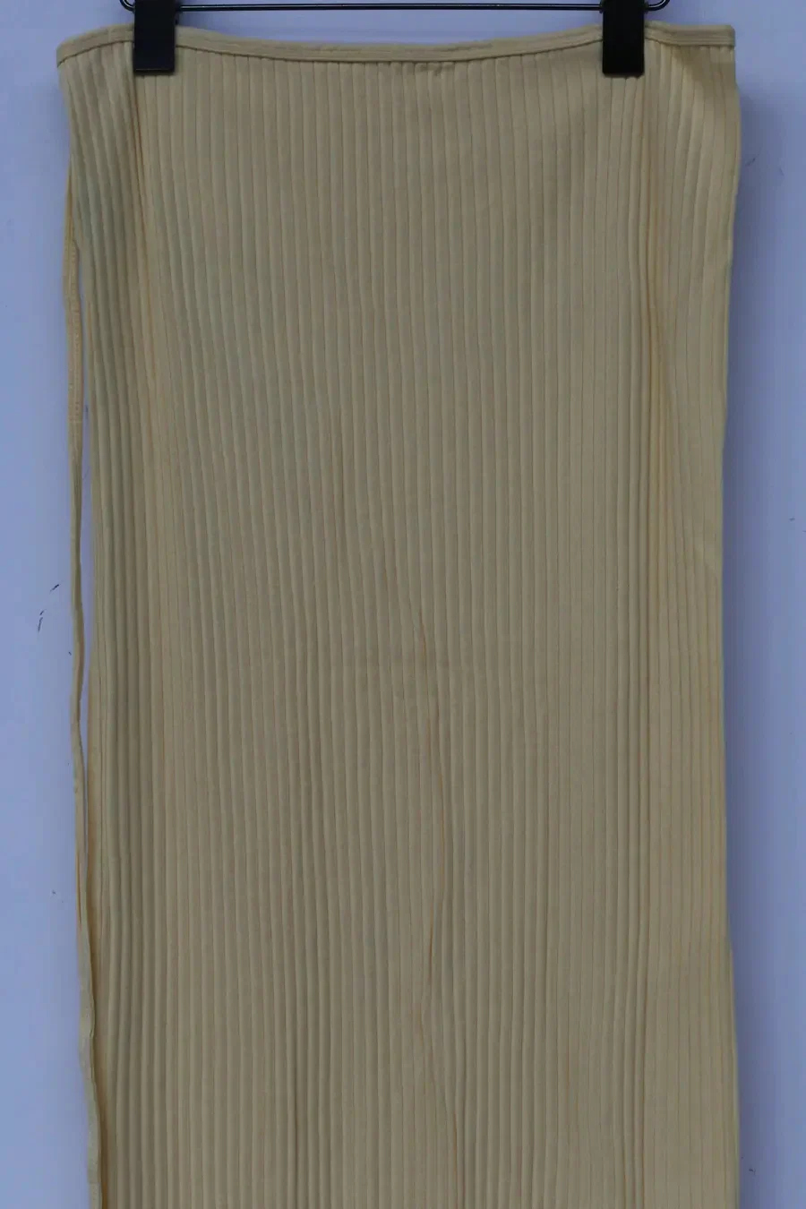 BASERANGE ribbed wool brig skirt SKBR-RIB-WI21 yellow - Image 12