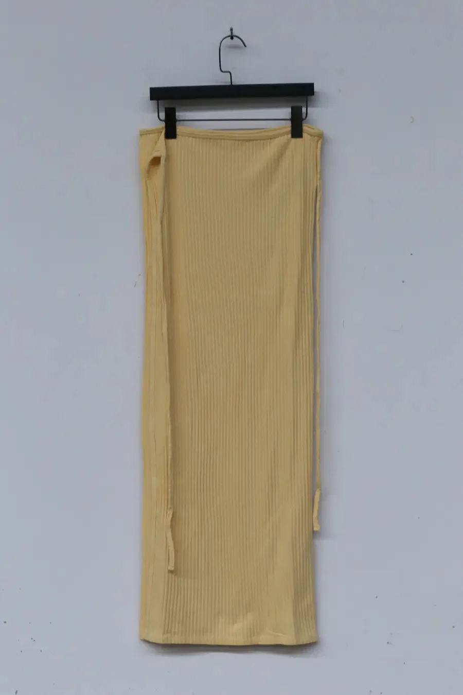 BASERANGE ribbed wool brig skirt SKBR-RIB-WI21 yellow - Image 15