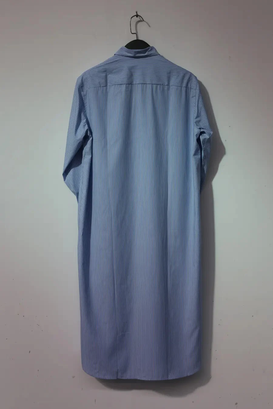 BASERANGE shirt dress SHOLDR striped blue - Image 7