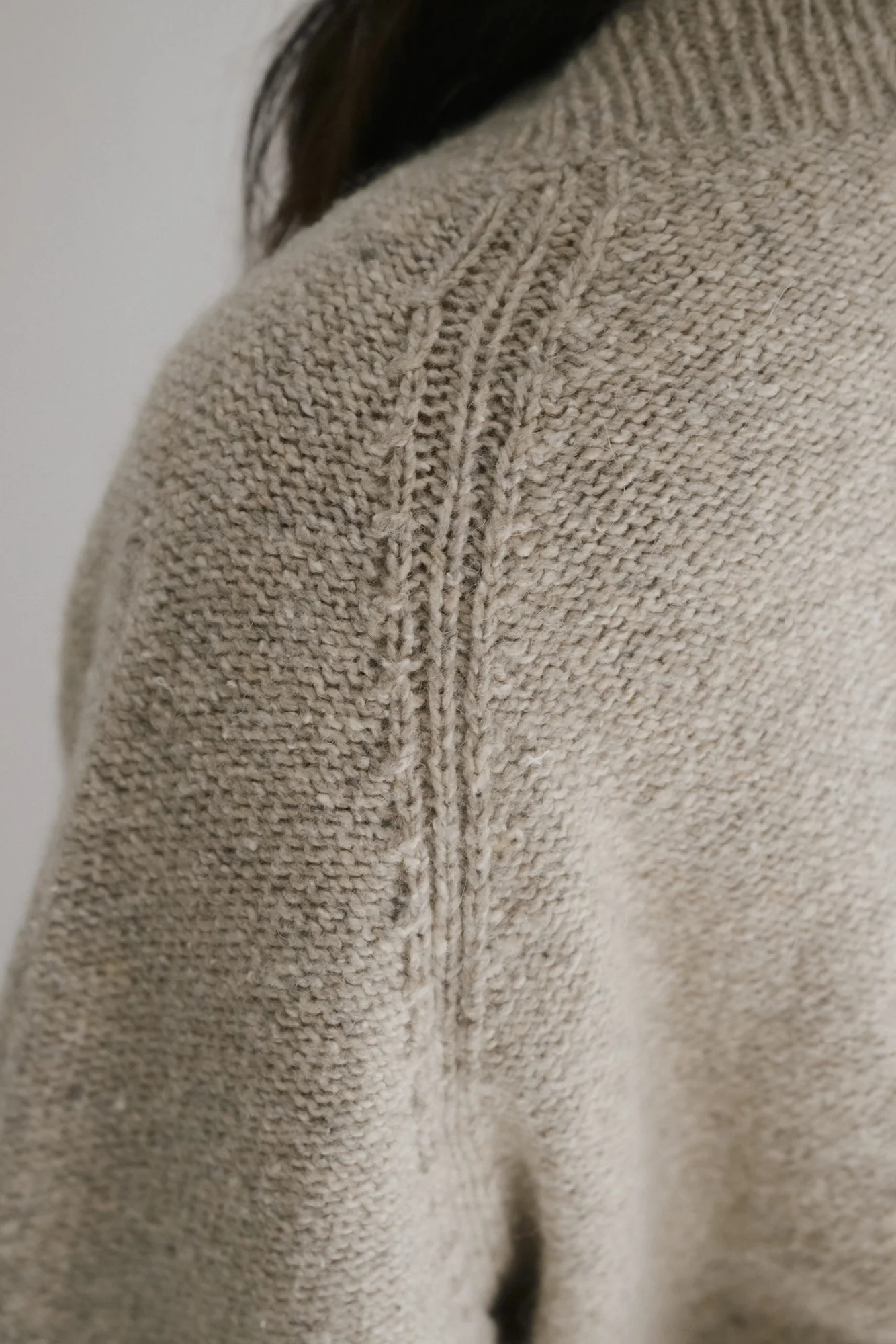 BASERANGE SP26 Flight Cardigan Sweater BAS-PUSOC-RW-SP26-IS (INGRA SAND) - Image 2