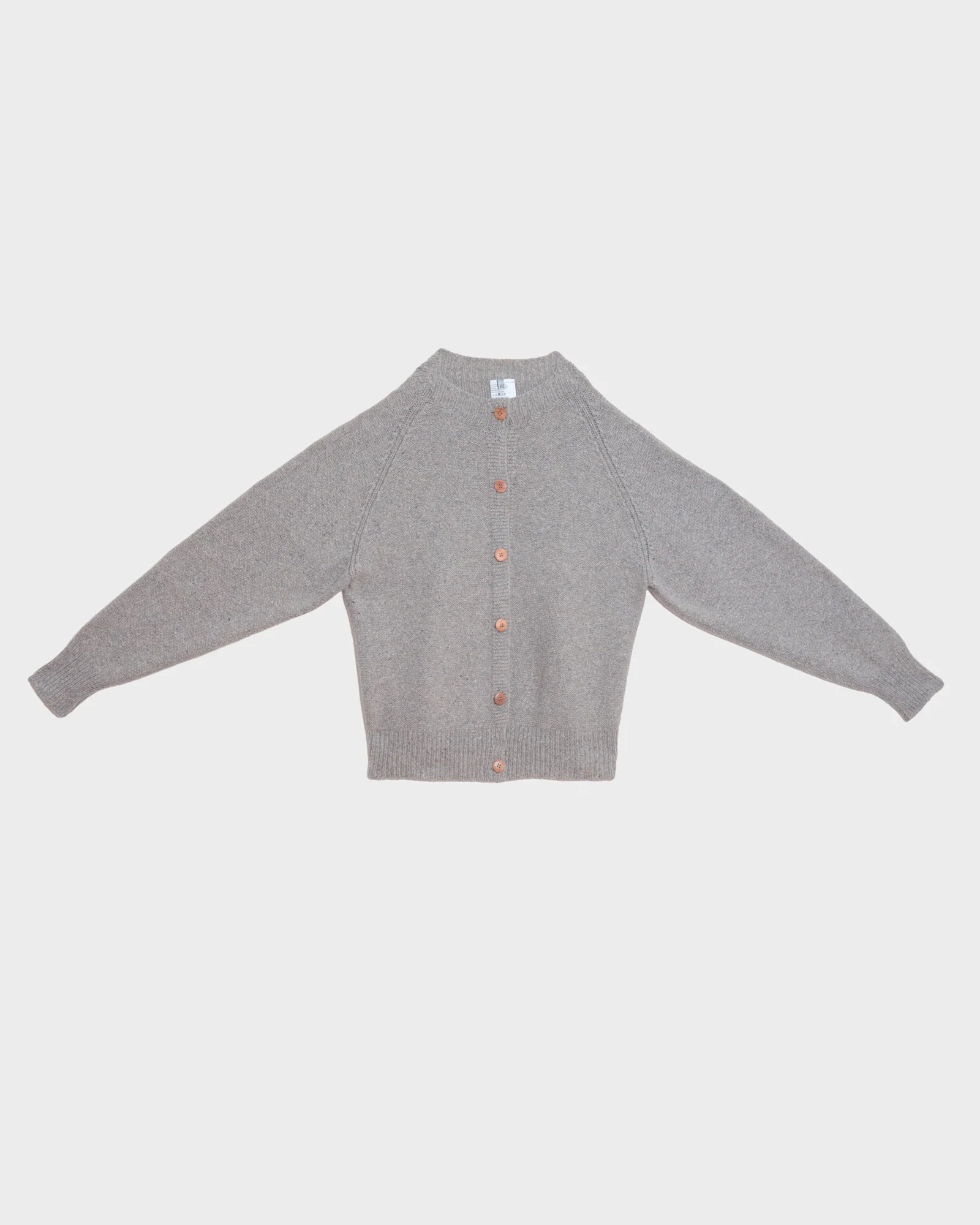 BASERANGE SP26 Flight Cardigan Sweater BAS-PUSOC-RW-SP26-IS (INGRA SAND) - Image 7