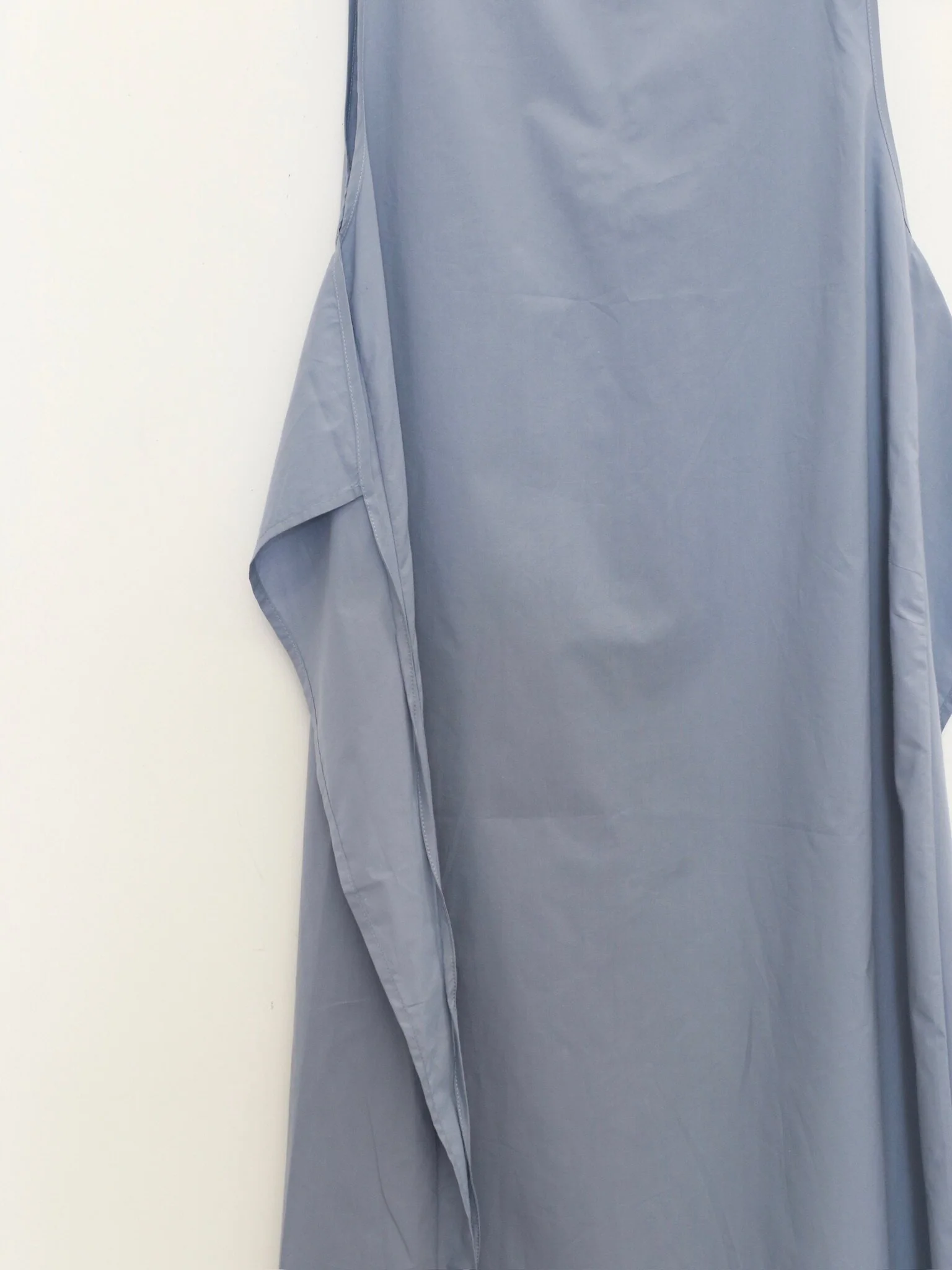 BASERANGE SP26 Organic Cotton Plain Weave Dress BAS-DRDC-PO-SP26-NB (NELSON BLUE) - Image 5
