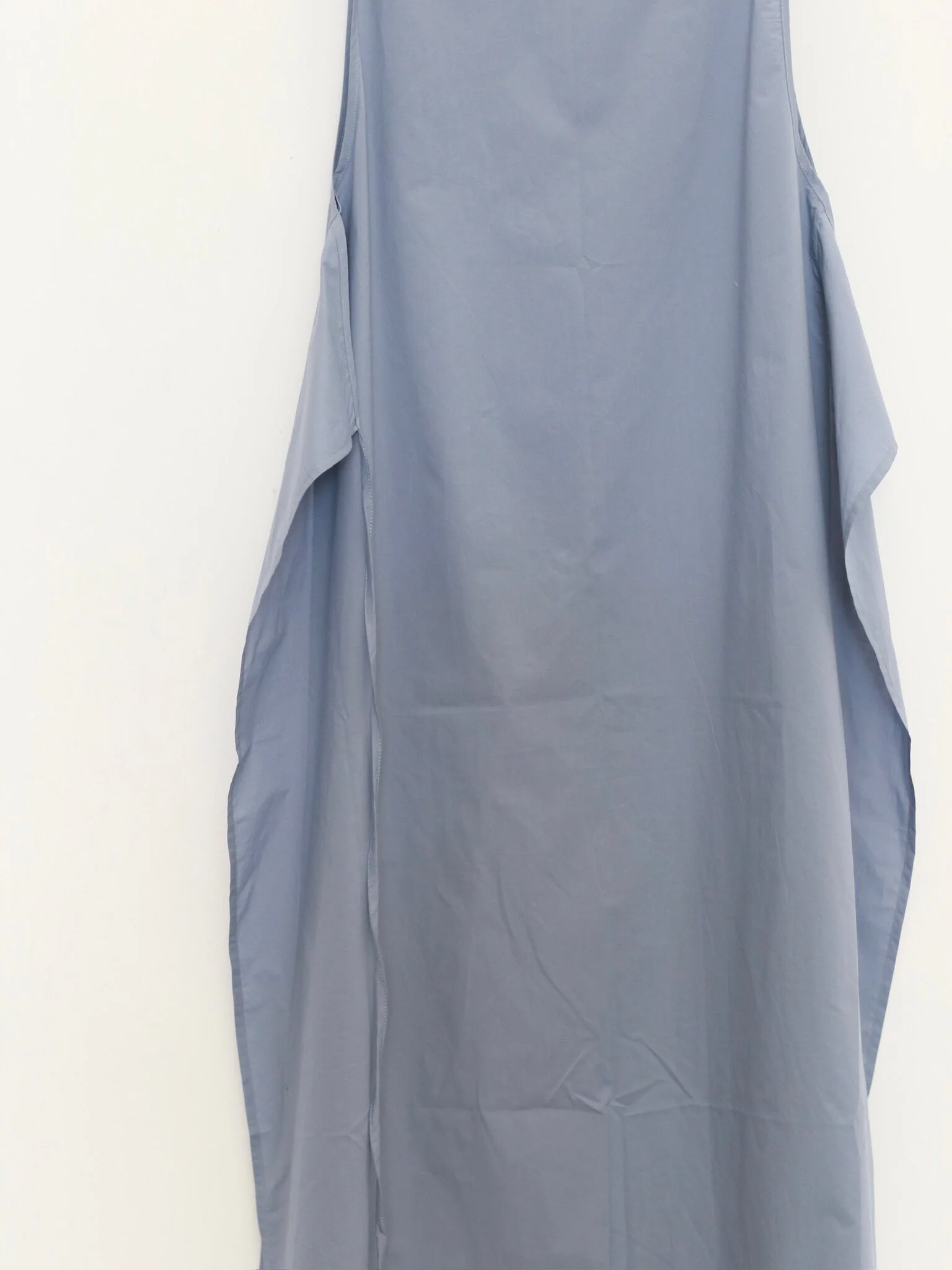 BASERANGE SP26 Organic Cotton Plain Weave Dress BAS-DRDC-PO-SP26-NB (NELSON BLUE) - Image 6