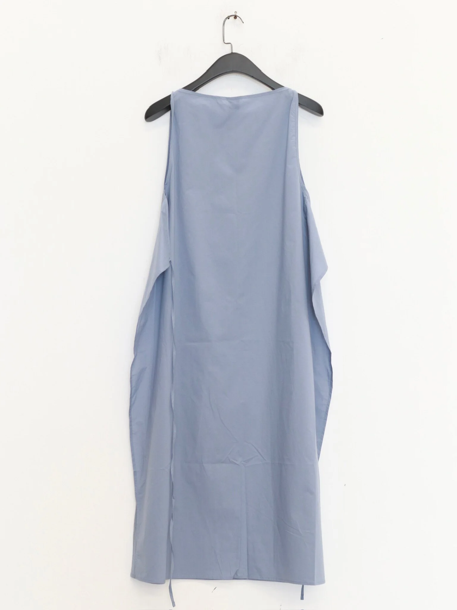 BASERANGE SP26 Organic Cotton Plain Weave Dress BAS-DRDC-PO-SP26-NB (NELSON BLUE) - Image 7