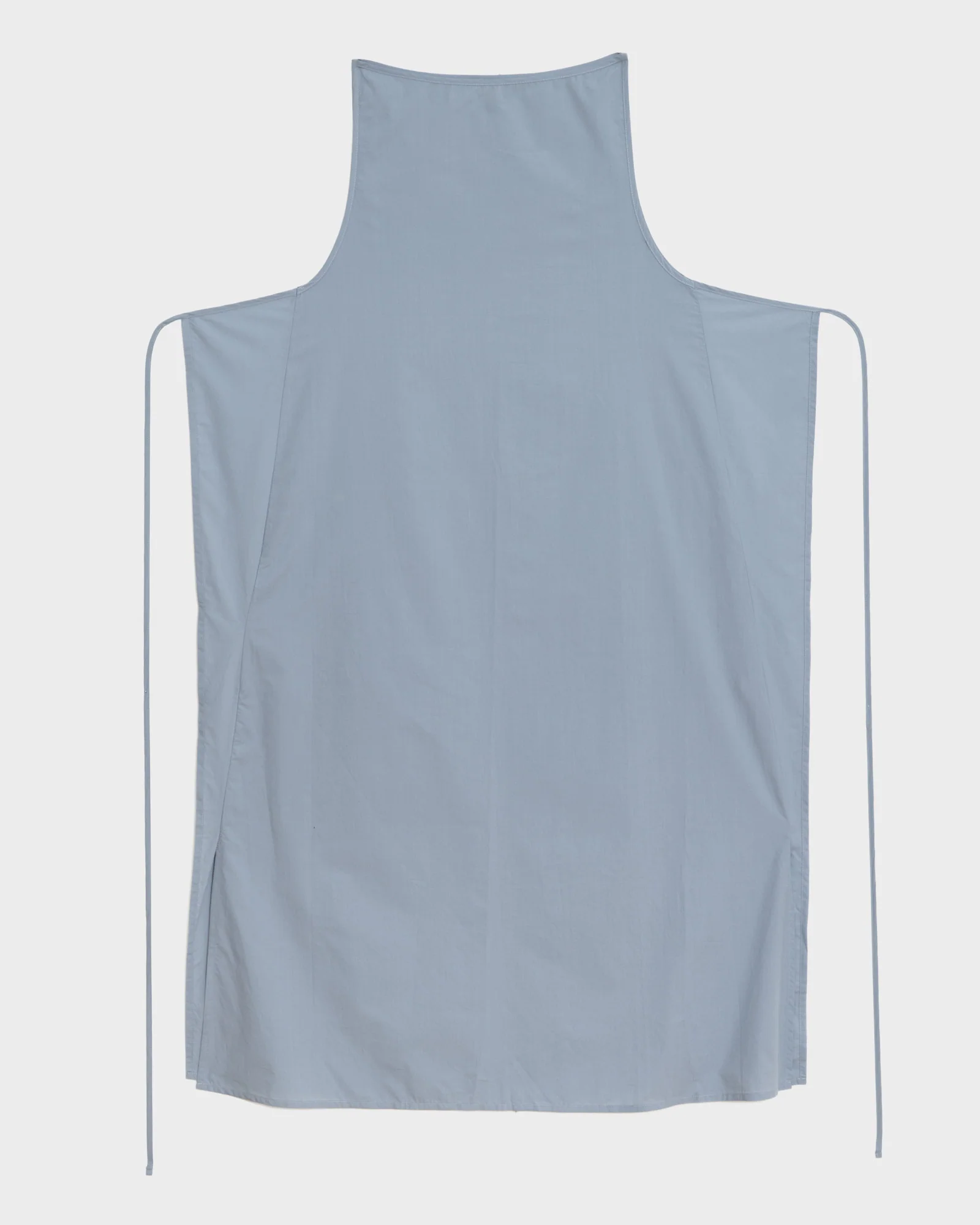 BASERANGE SP26 Organic Cotton Plain Weave Dress BAS-DRDC-PO-SP26-NB (NELSON BLUE) - Image 8