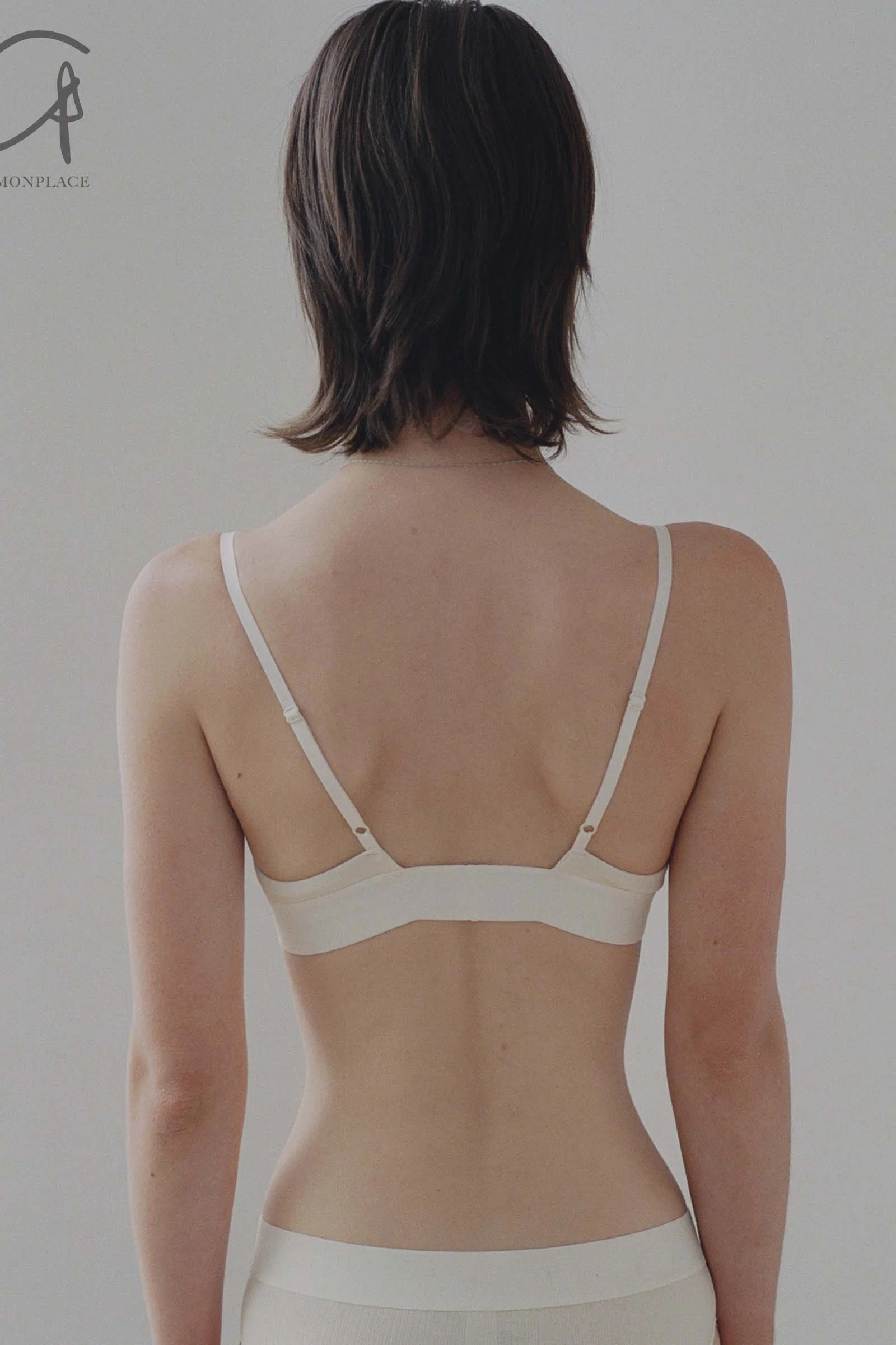 BASERANGE Triangle Bra BRTR-RB-000 Off-White - Image 5