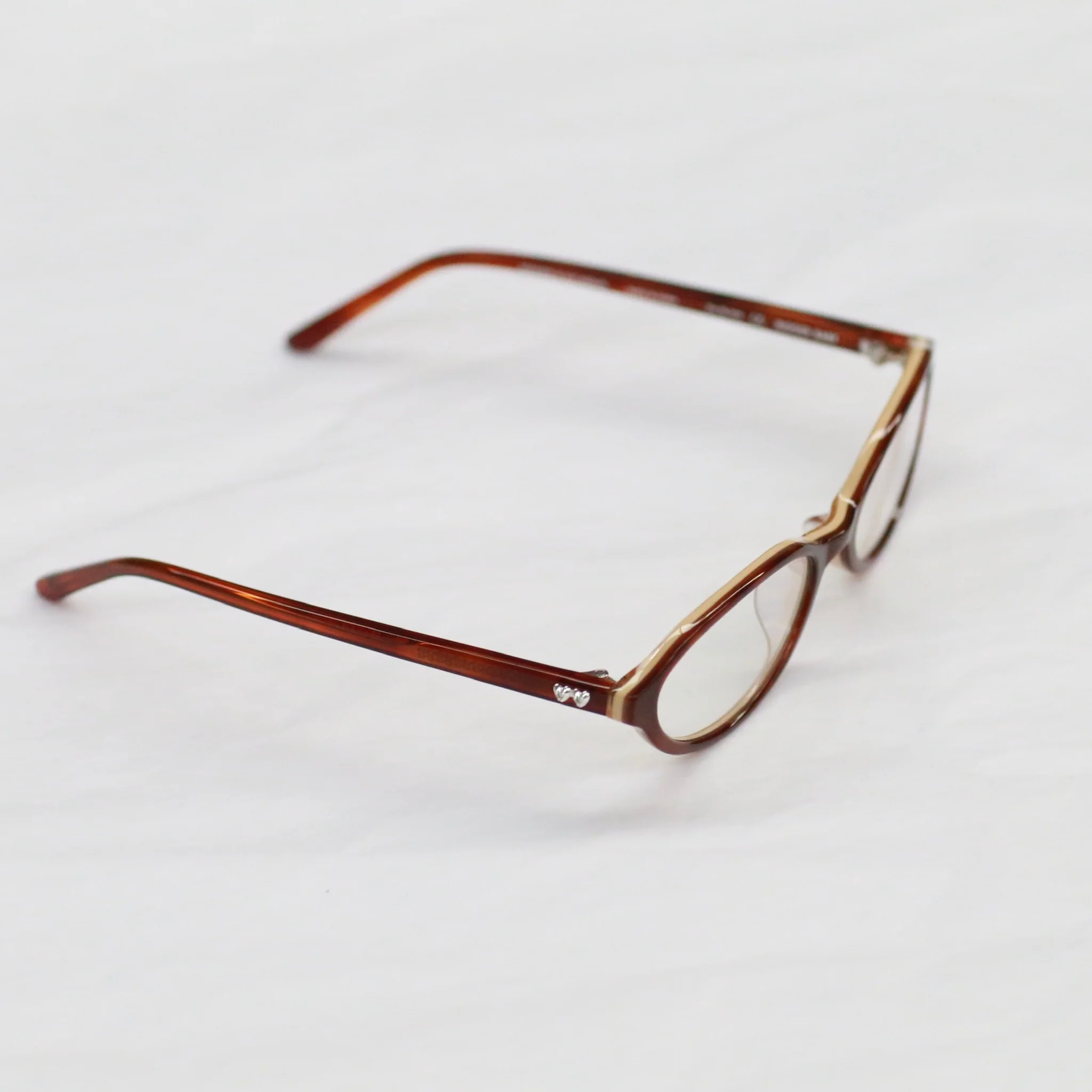Bonnie Clyde Bigger Baby Glasses BC-Bigger Baby BIGBSDCLR415-LBC (Layered Brown & Clear Lens) - Image 3