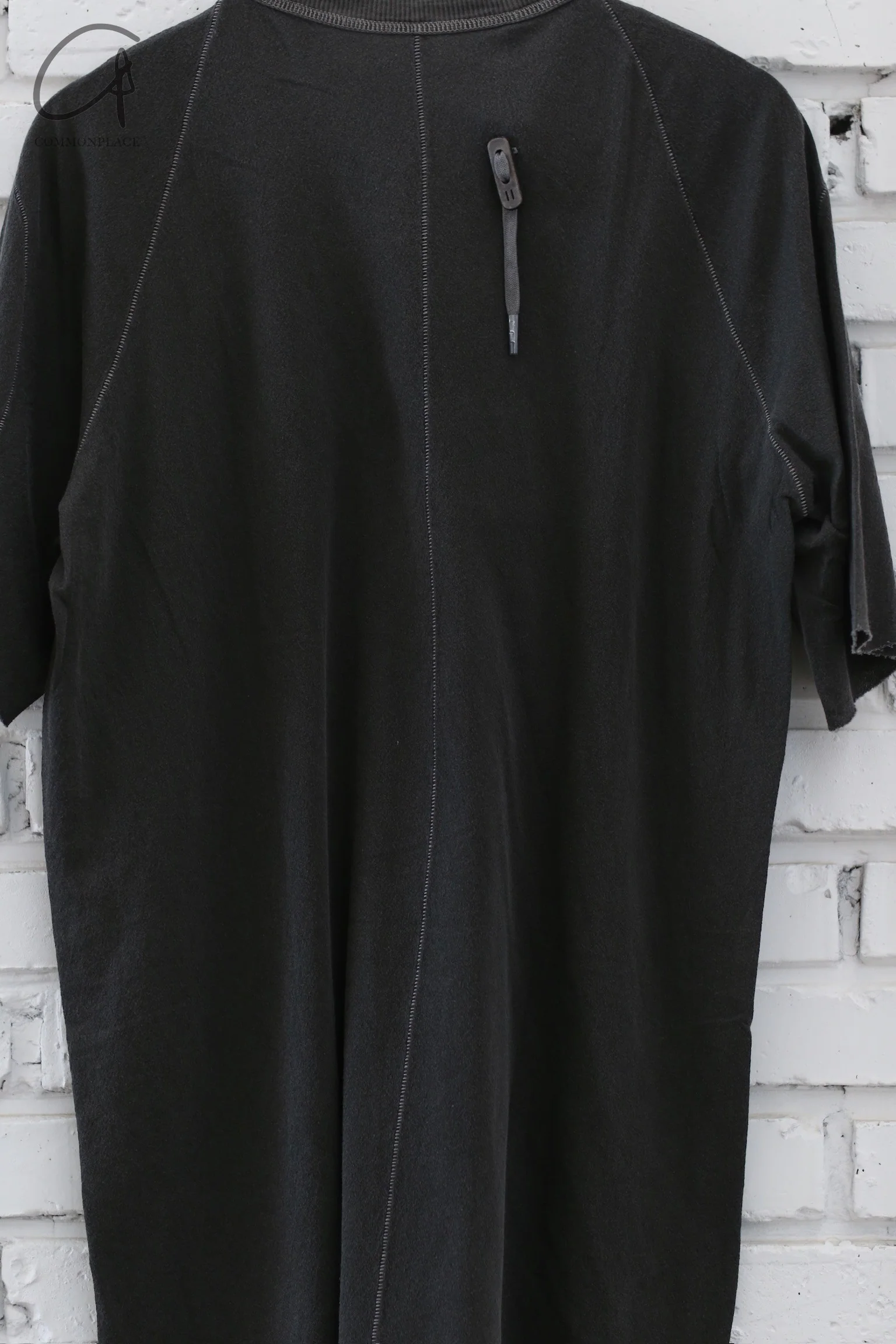 Boris Bidjan Saberi 24 Autumn and Winter TS2.1 Series Short Sleeve T-shirt 24AW TS2.1-FKN00001-DARK GREY TS2.1-F0501T - Image 3