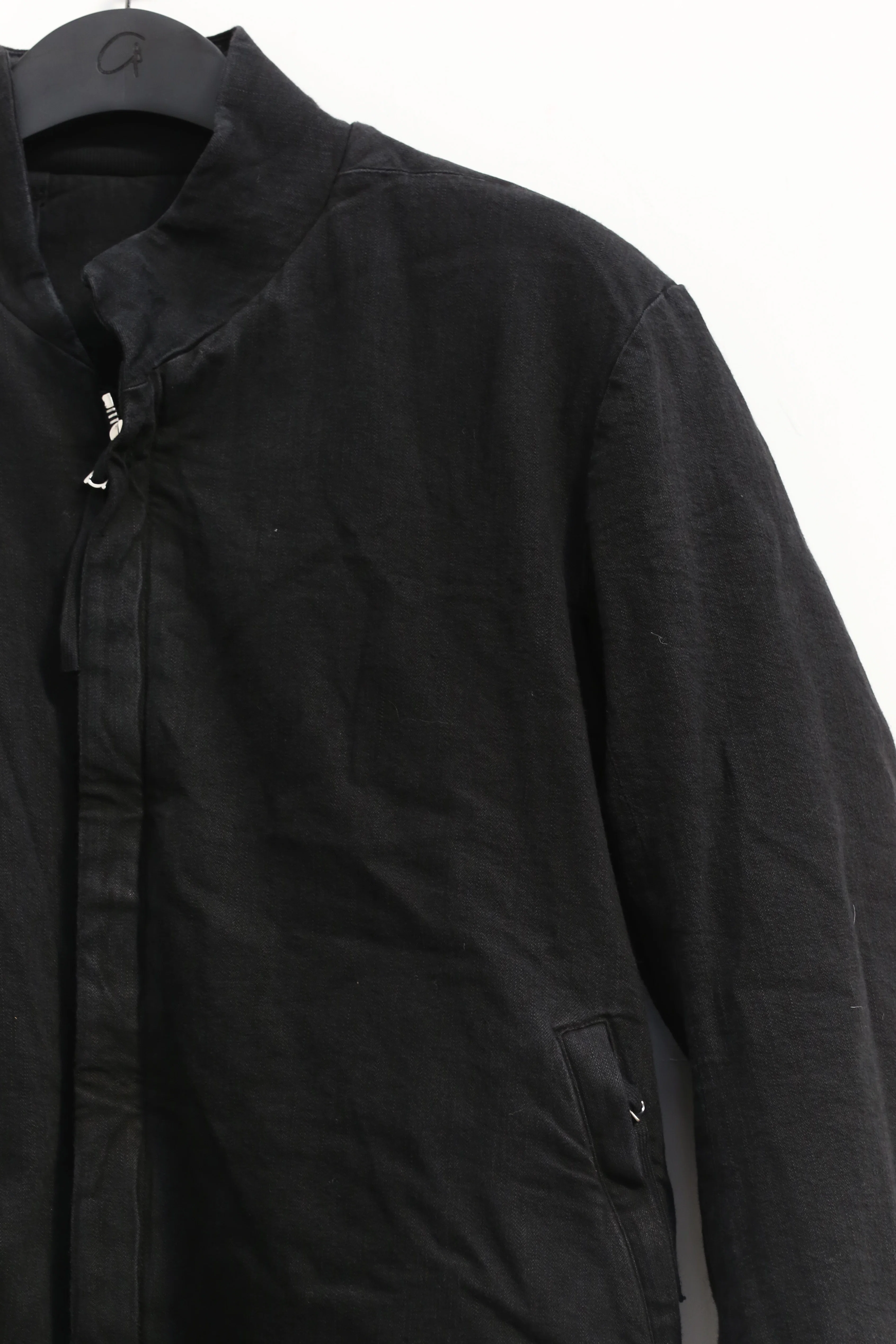 BORIS BIDJAN SABERI Black Cotton Jacket J33 FKU10001 - Image 3