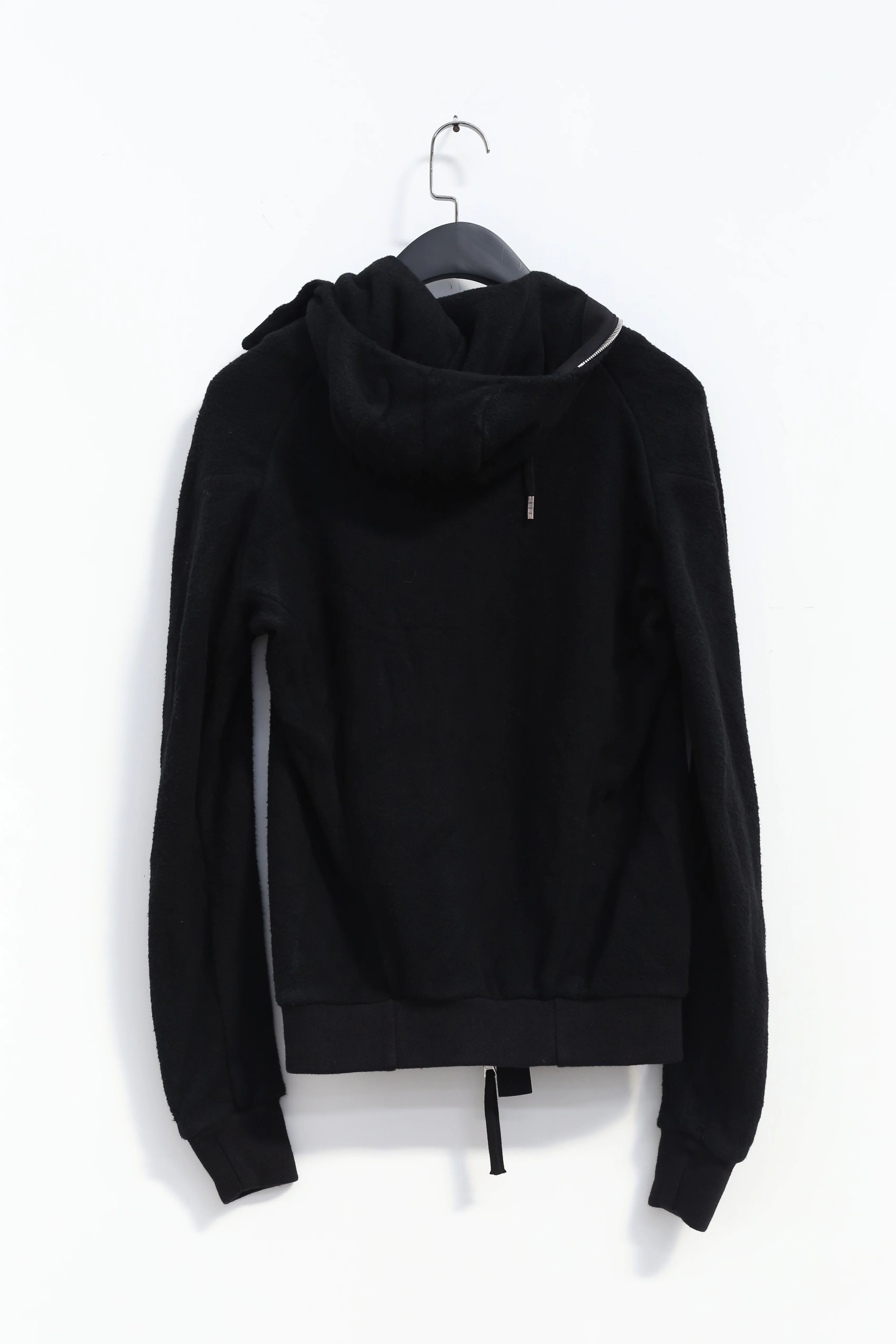 BORIS BIDJAN SABERI Black Hooded Jacket ZIPPER2 FWT00001 - Image 6