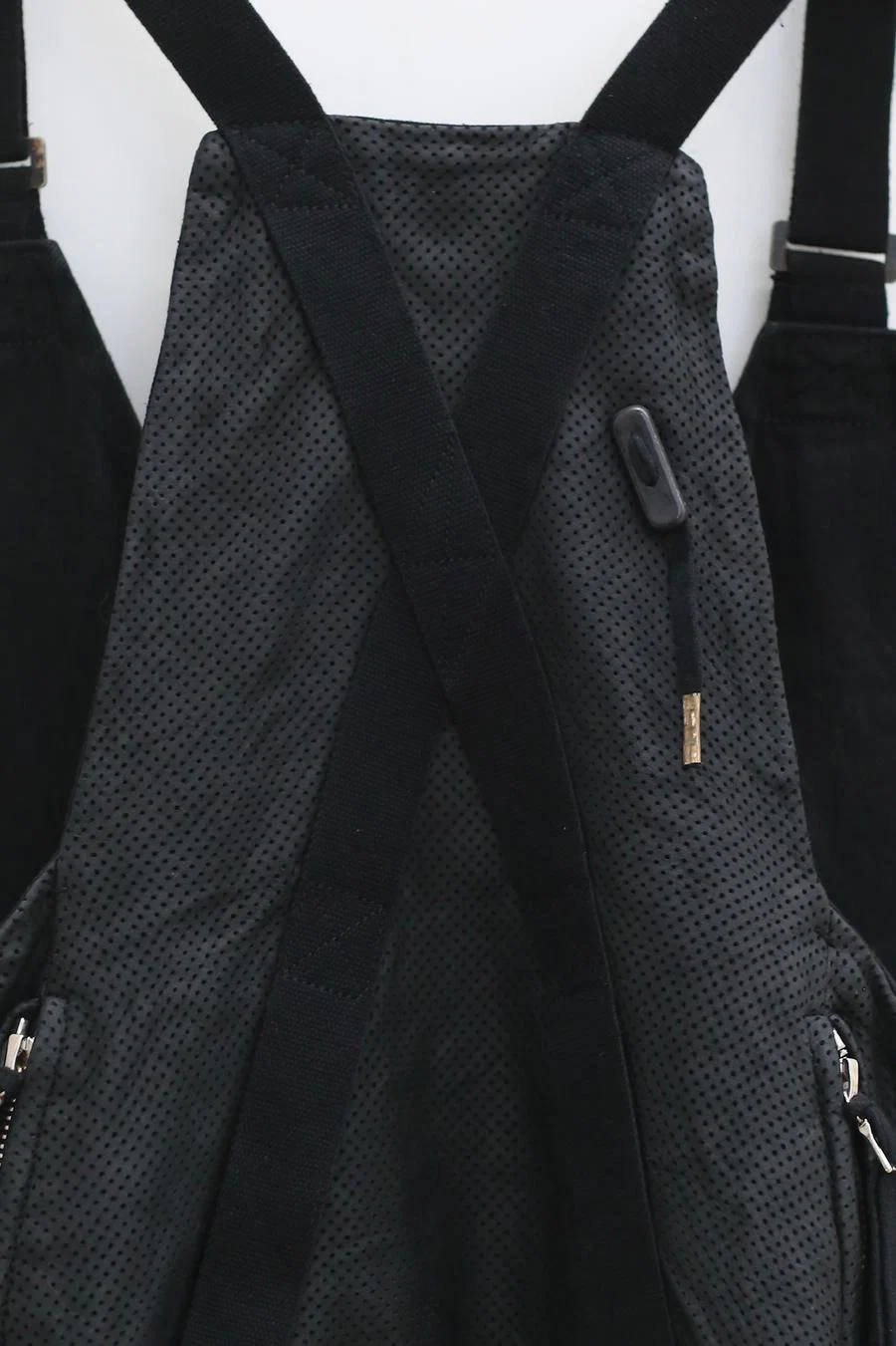 BORIS BIDJAN SABERI Black Horse Leather Vest VEST BAG2.1 FMM20020-T - Image 8
