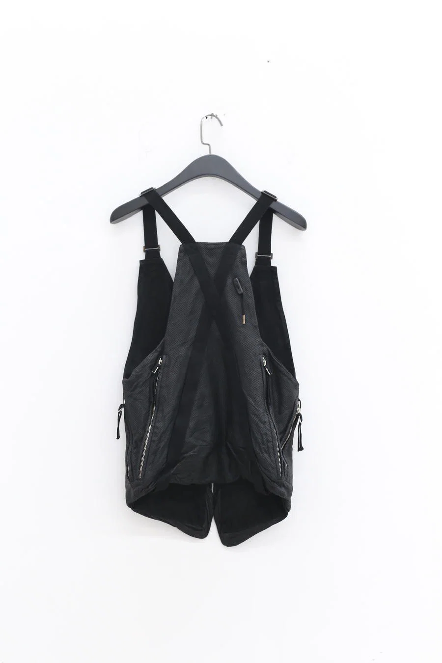 BORIS BIDJAN SABERI Black Horse Leather Vest VEST BAG2.1 FMM20020-T - Image 9